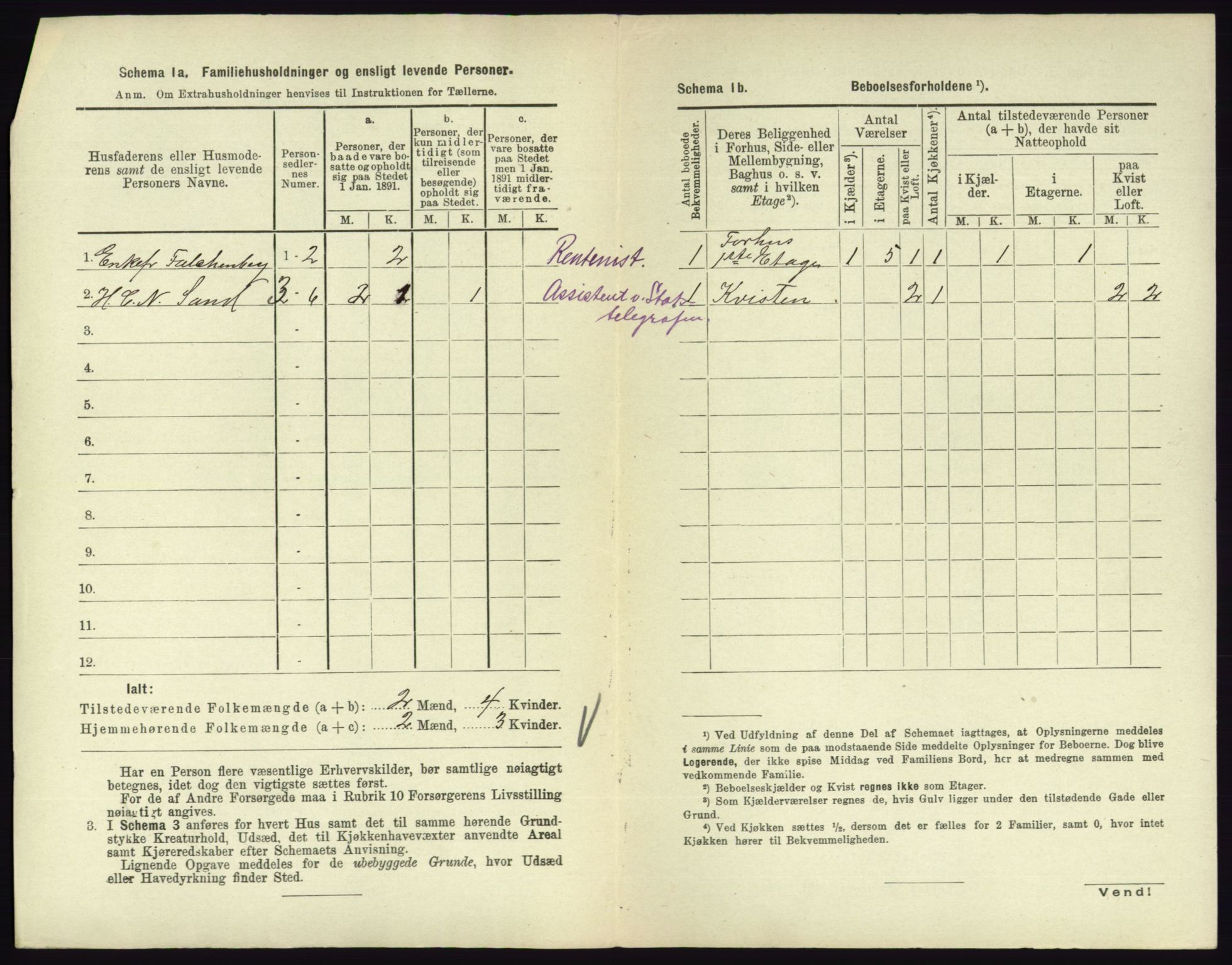 RA, 1891 census for 0705 Tønsberg, 1891, p. 1049