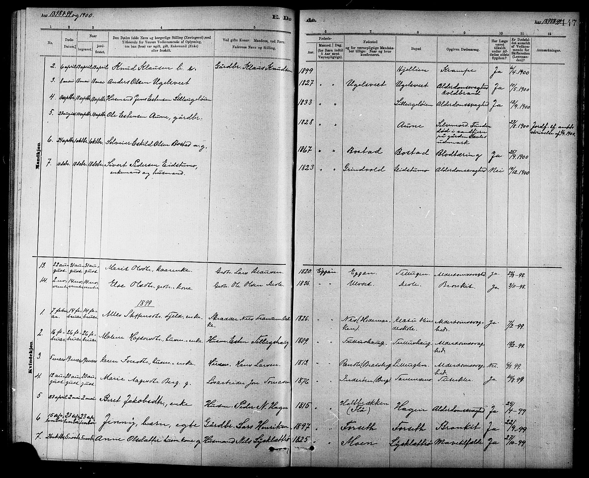 Ministerialprotokoller, klokkerbøker og fødselsregistre - Sør-Trøndelag, SAT/A-1456/618/L0452: Parish register (copy) no. 618C03, 1884-1906, p. 147