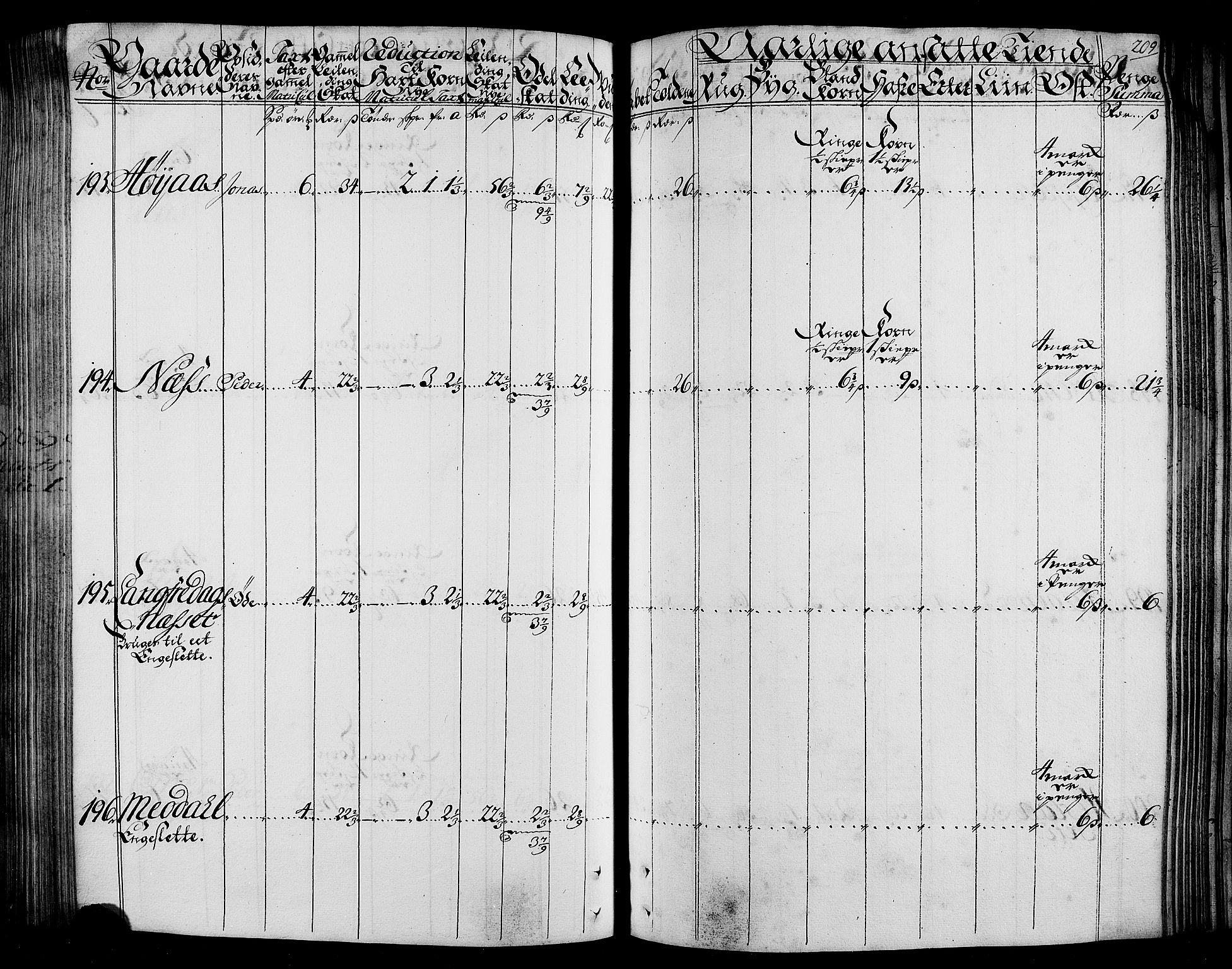 Rentekammeret inntil 1814, Realistisk ordnet avdeling, AV/RA-EA-4070/N/Nb/Nbf/L0165: Stjørdal og Verdal matrikkelprotokoll, 1723, p. 213