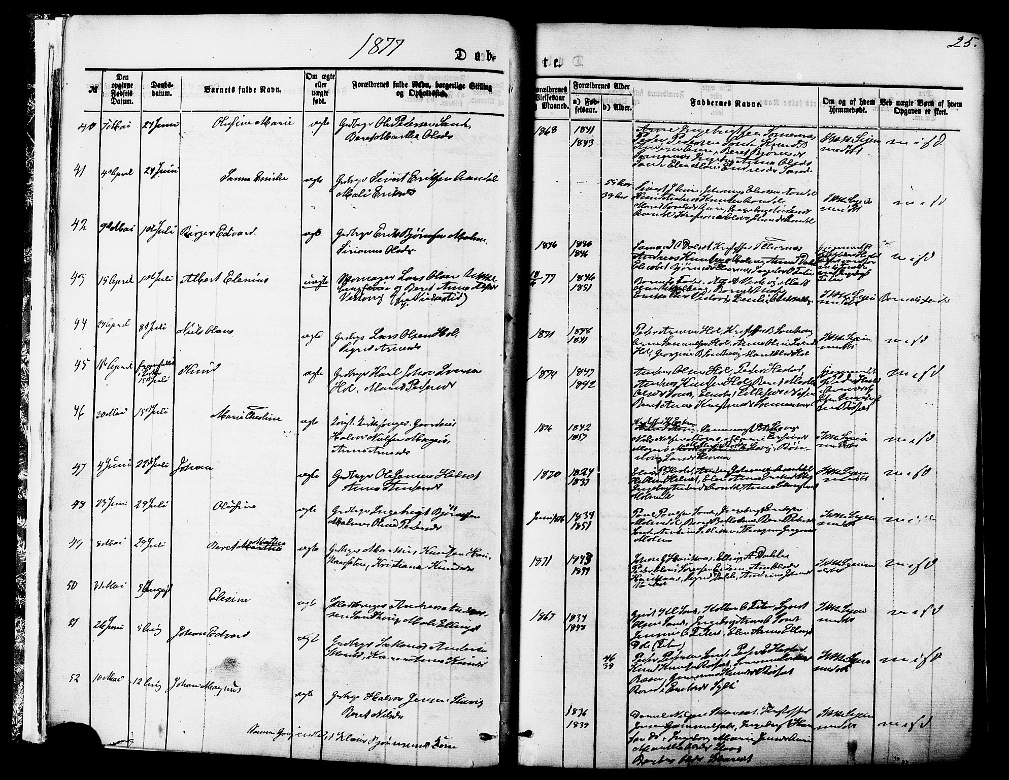 Ministerialprotokoller, klokkerbøker og fødselsregistre - Møre og Romsdal, AV/SAT-A-1454/565/L0749: Parish register (official) no. 565A03, 1871-1886, p. 25