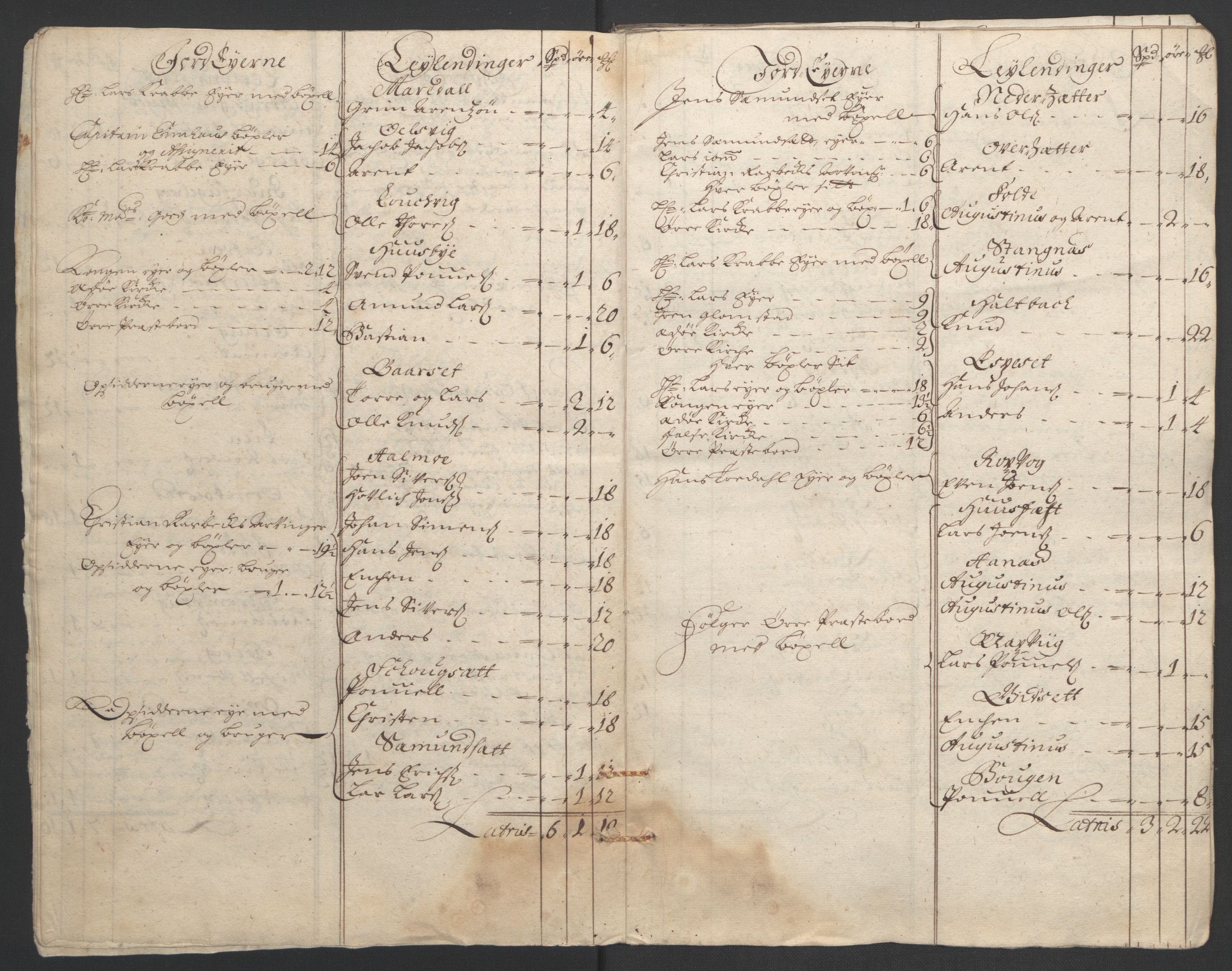 Rentekammeret inntil 1814, Reviderte regnskaper, Fogderegnskap, AV/RA-EA-4092/R56/L3735: Fogderegnskap Nordmøre, 1692-1693, p. 19