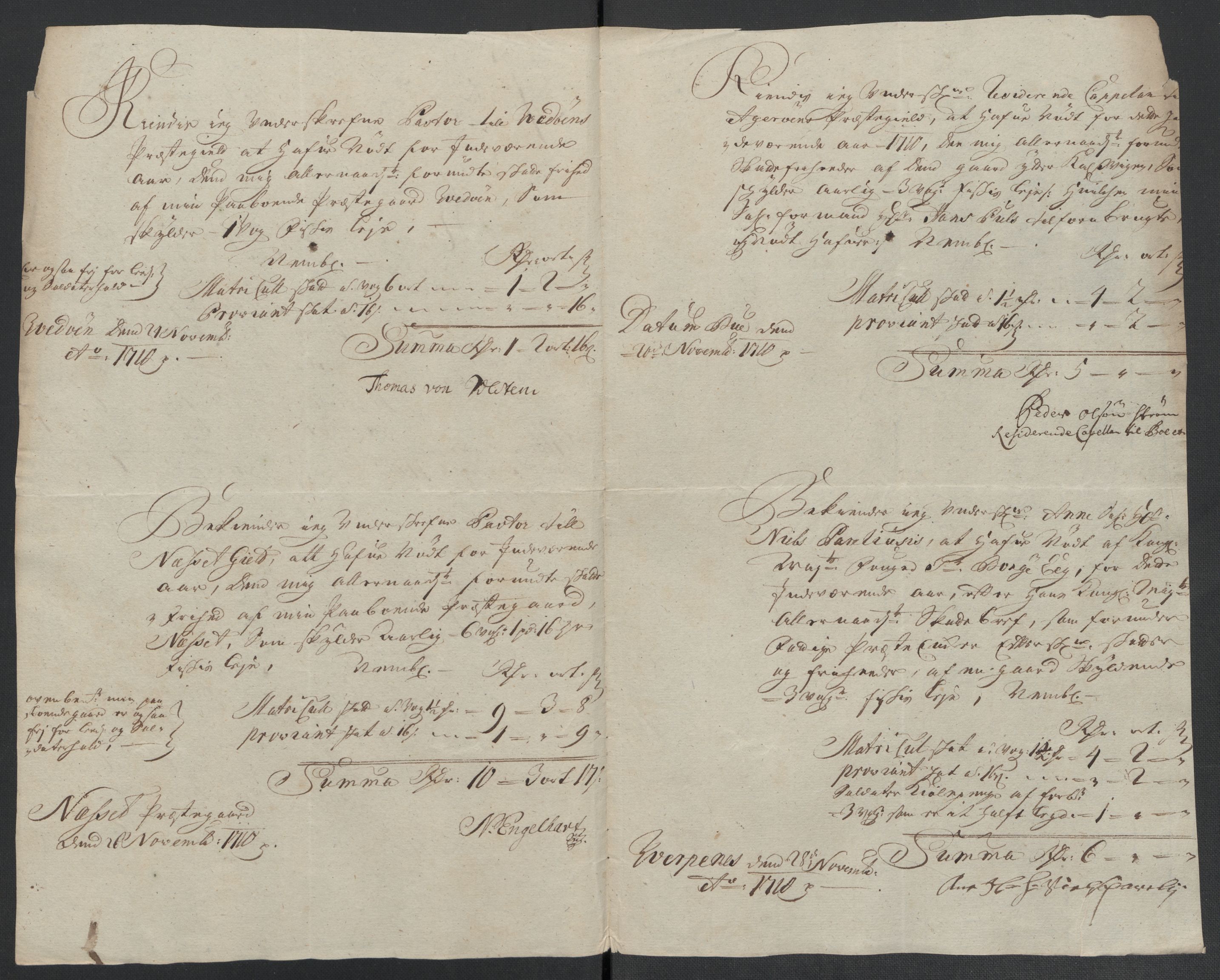 Rentekammeret inntil 1814, Reviderte regnskaper, Fogderegnskap, RA/EA-4092/R55/L3659: Fogderegnskap Romsdal, 1709-1710, p. 403