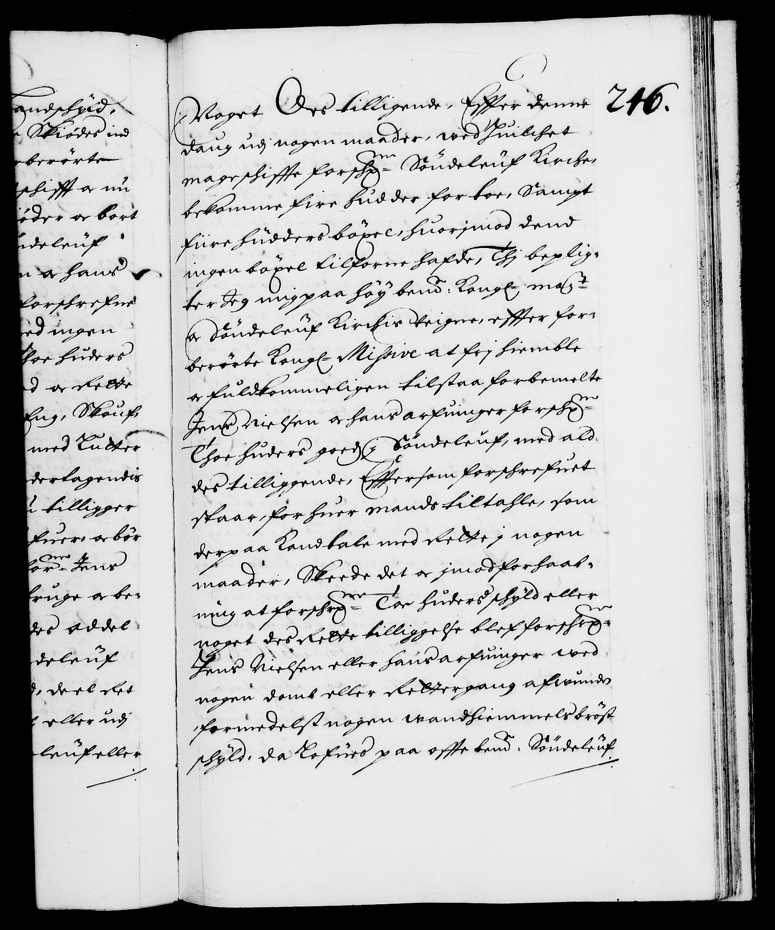 Danske Kanselli 1572-1799, RA/EA-3023/F/Fc/Fca/Fcaa/L0009: Norske registre (mikrofilm), 1657-1660, p. 246a