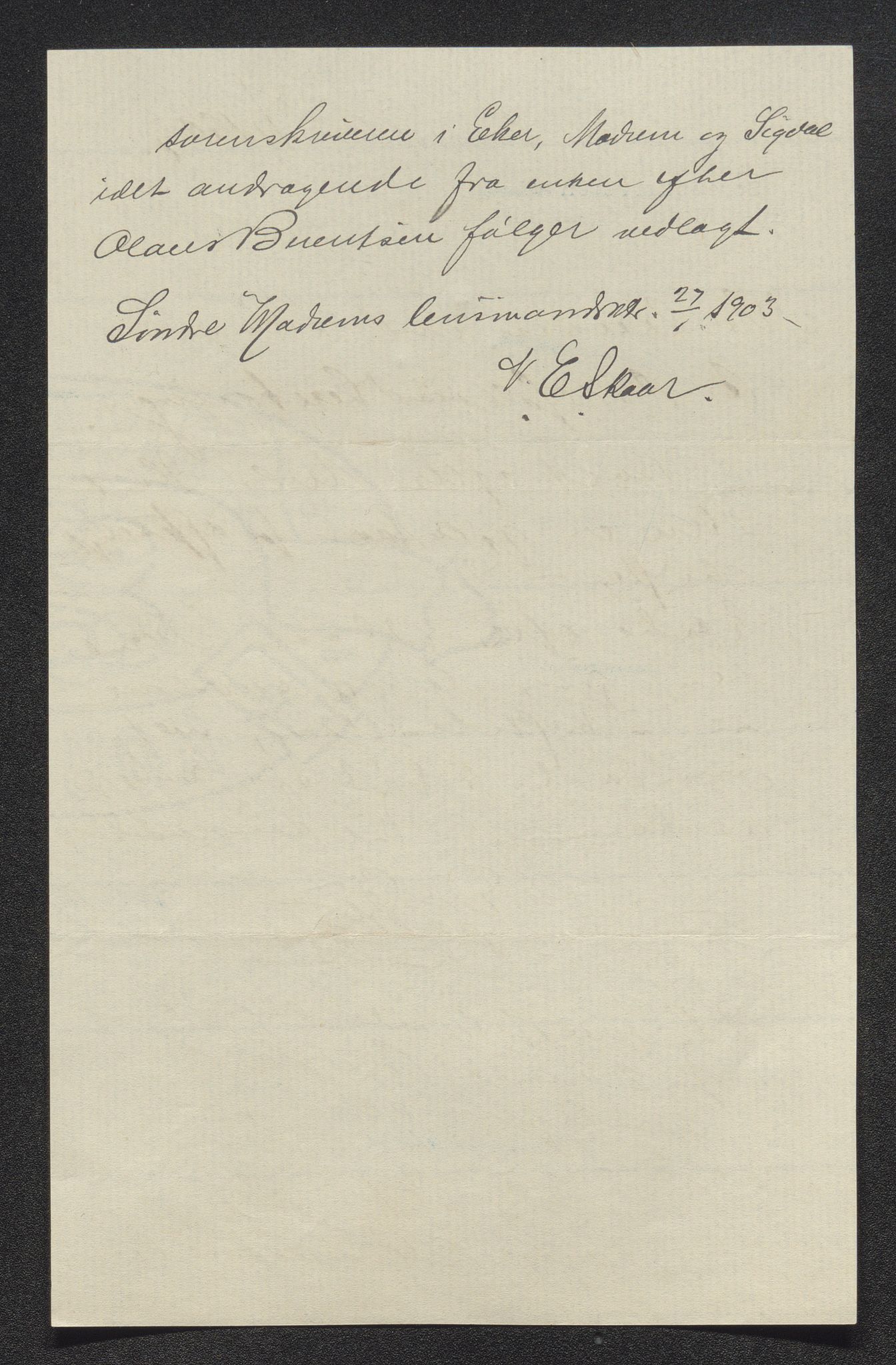 Eiker, Modum og Sigdal sorenskriveri, SAKO/A-123/H/Ha/Hab/L0029: Dødsfallsmeldinger, 1902, p. 222