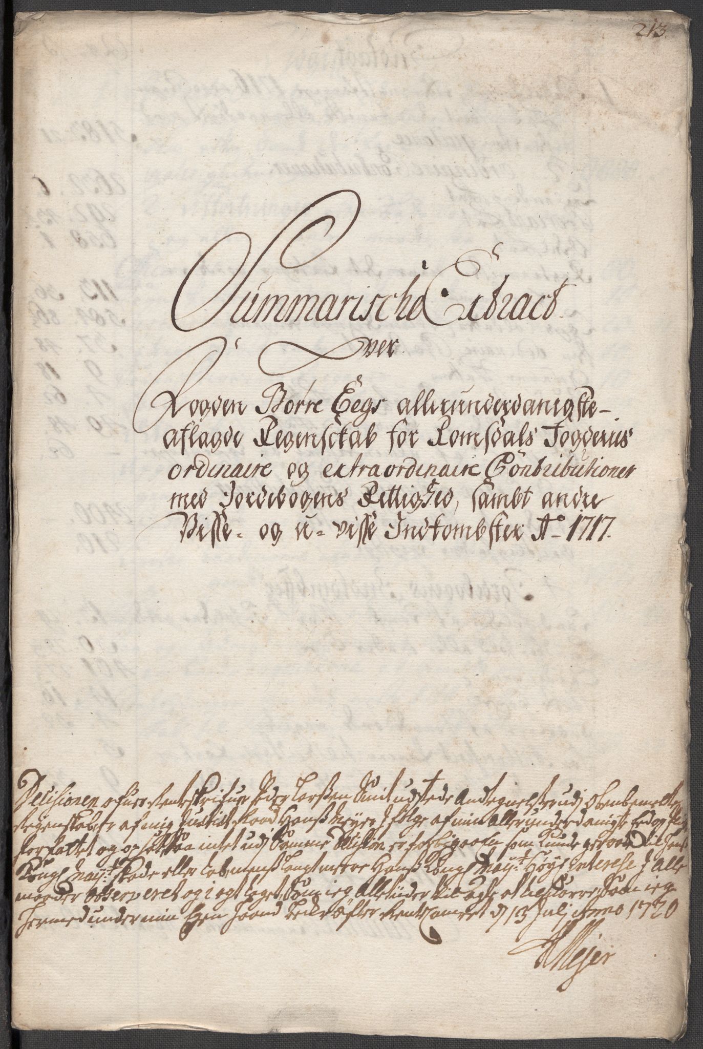 Rentekammeret inntil 1814, Reviderte regnskaper, Fogderegnskap, RA/EA-4092/R55/L3664: Fogderegnskap Romsdal, 1717, p. 342