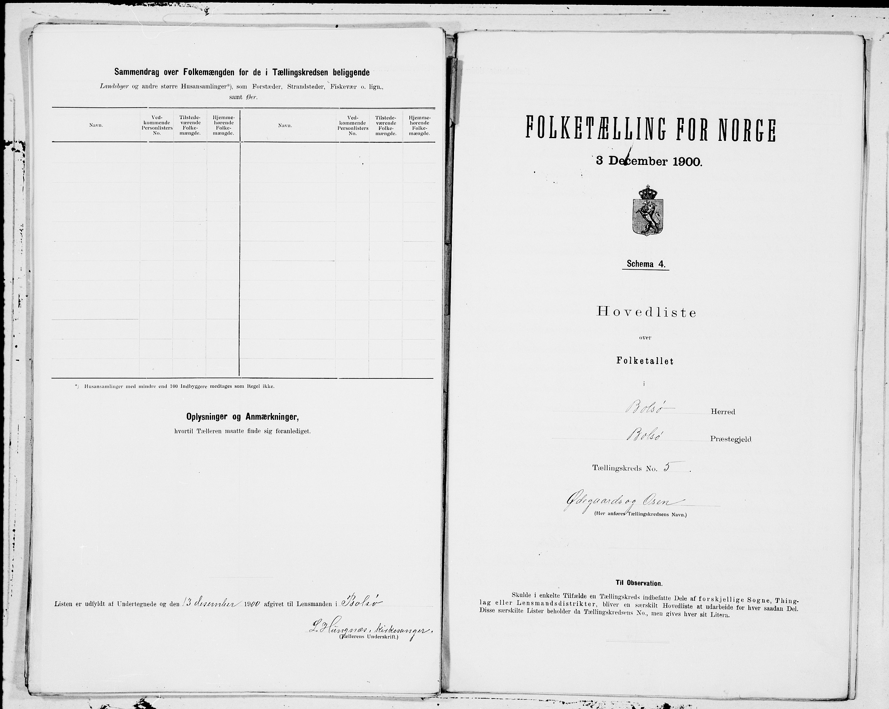 SAT, 1900 census for Bolsøy, 1900, p. 18