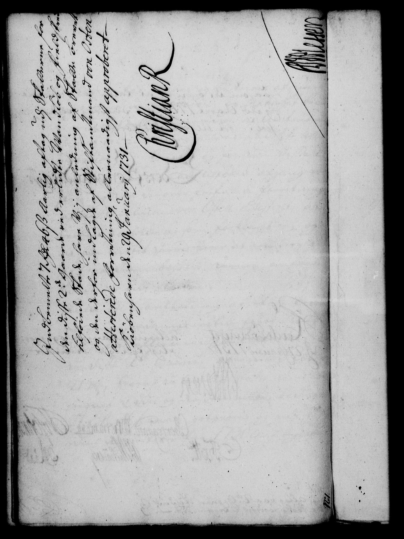 Rentekammeret, Kammerkanselliet, RA/EA-3111/G/Gf/Gfa/L0014: Norsk relasjons- og resolusjonsprotokoll (merket RK 52.14), 1731, p. 58