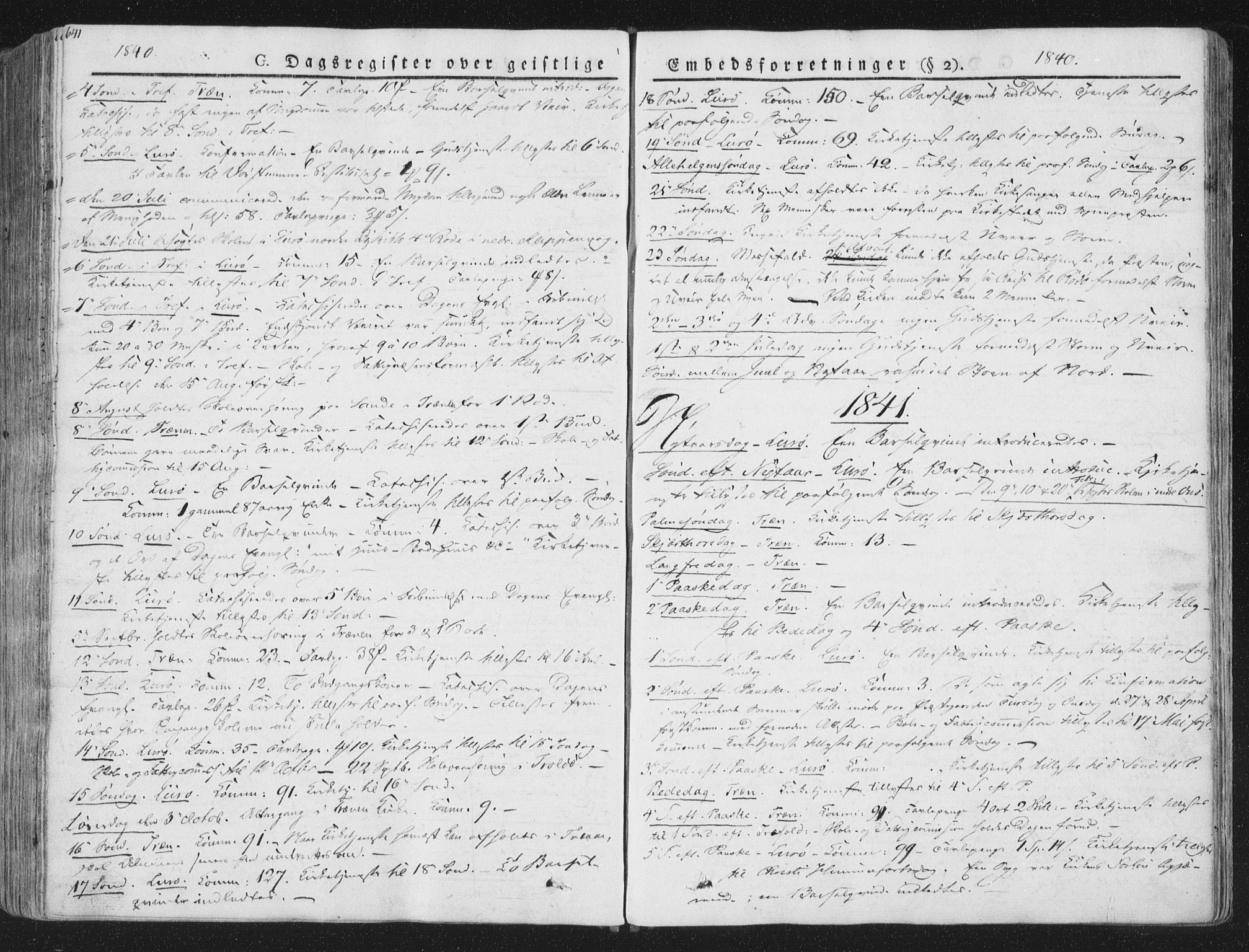 Ministerialprotokoller, klokkerbøker og fødselsregistre - Nordland, SAT/A-1459/839/L0566: Parish register (official) no. 839A03, 1825-1862, p. 641