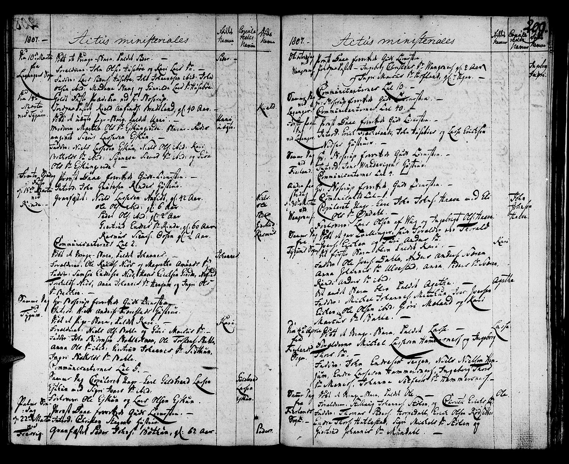 Leikanger sokneprestembete, AV/SAB-A-81001/H/Haa/Haaa/L0005: Parish register (official) no. A 5, 1792-1809, p. 209