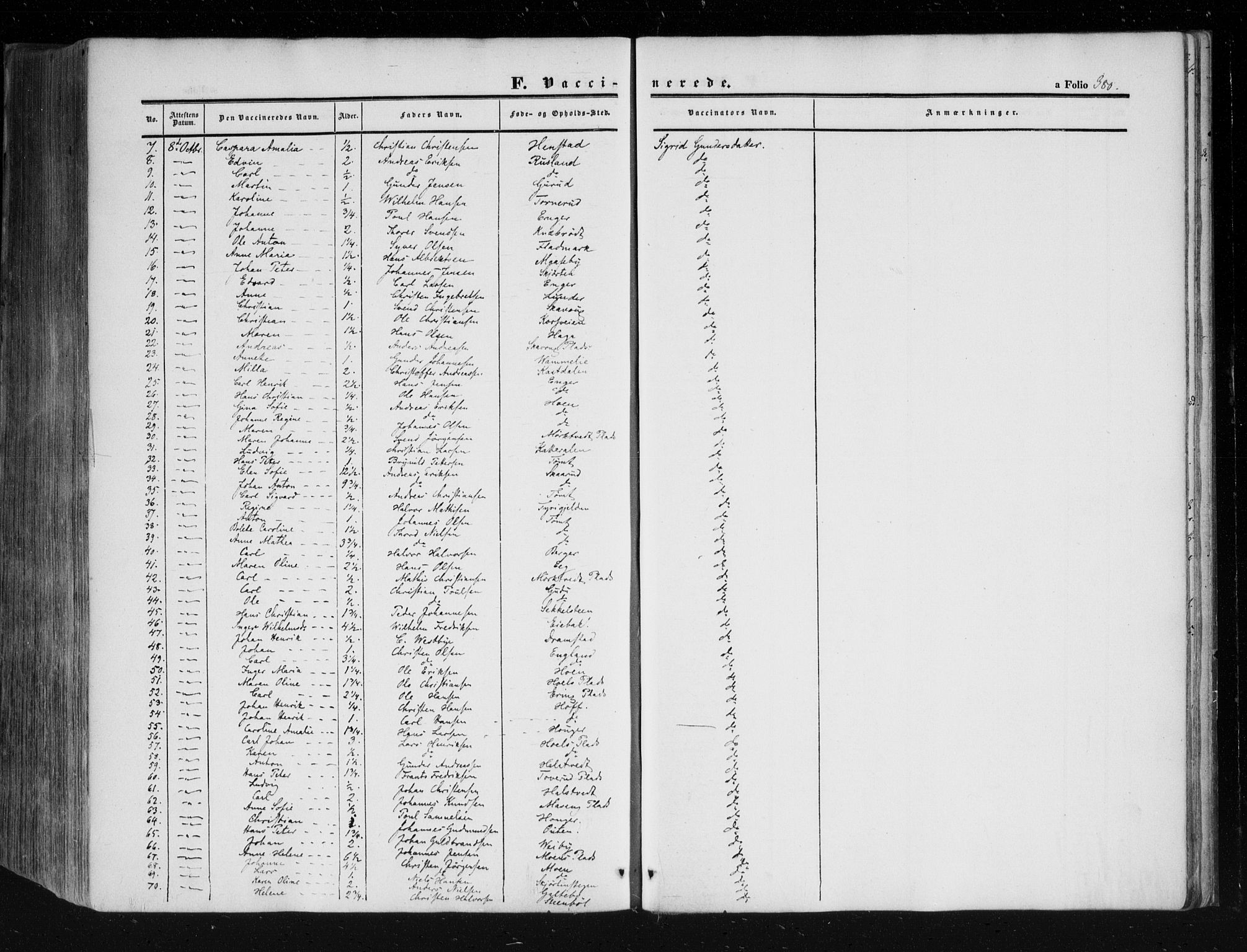 Askim prestekontor Kirkebøker, AV/SAO-A-10900/F/Fa/L0005: Parish register (official) no. 5, 1847-1879, p. 380