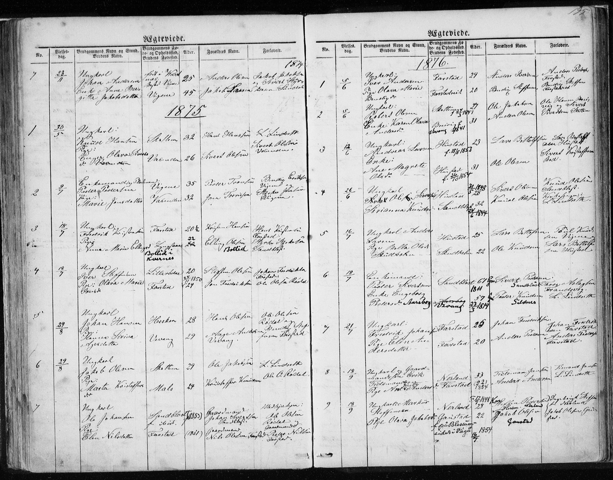 Ministerialprotokoller, klokkerbøker og fødselsregistre - Møre og Romsdal, AV/SAT-A-1454/567/L0782: Parish register (copy) no. 567C02, 1867-1886, p. 195