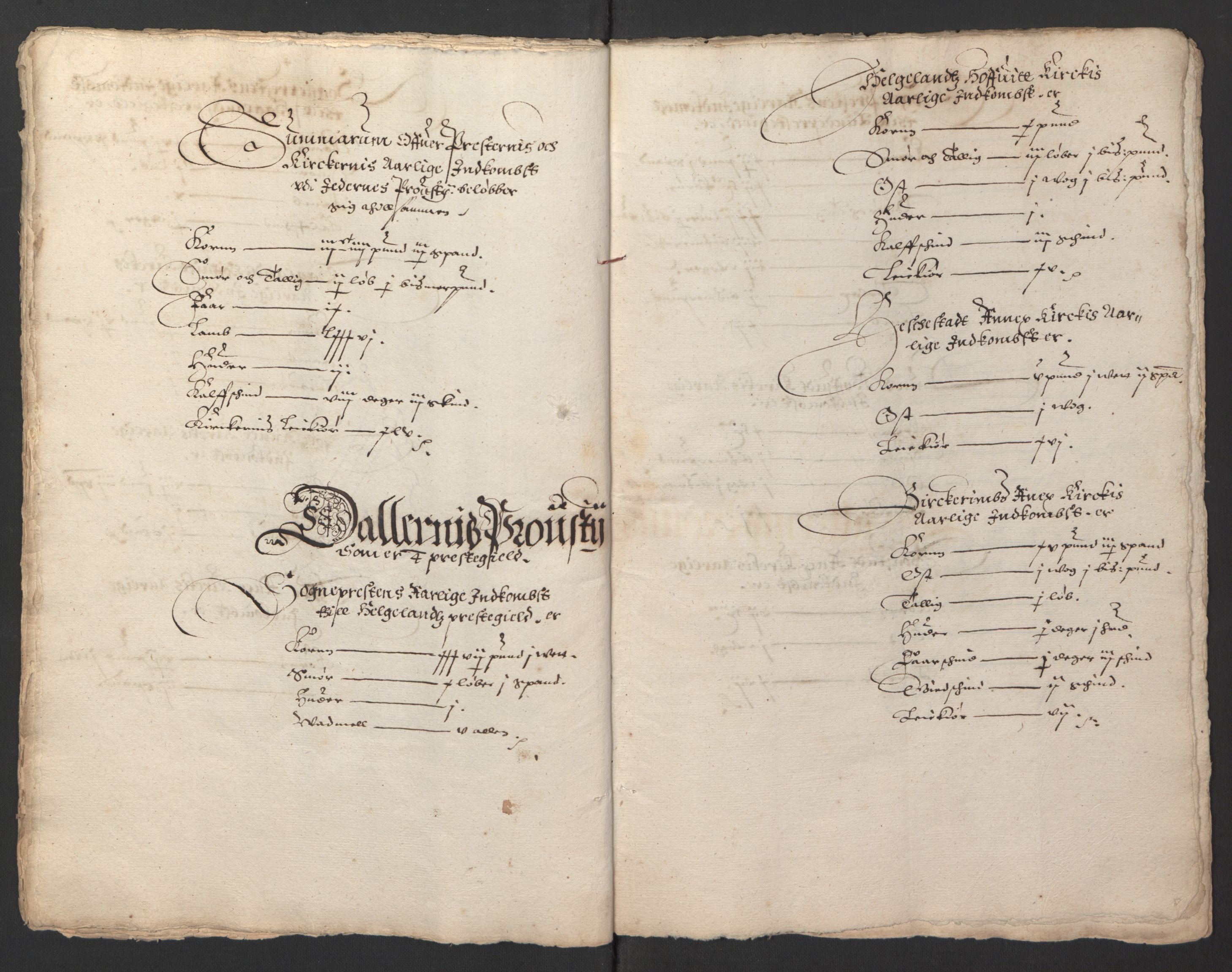 Stattholderembetet 1572-1771, AV/RA-EA-2870/Ek/L0014/0002: Jordebøker til utlikning av rosstjeneste 1624-1626: / Kirke- og prestebolsinntekter i Stavanger bispedømme, 1625, p. 17