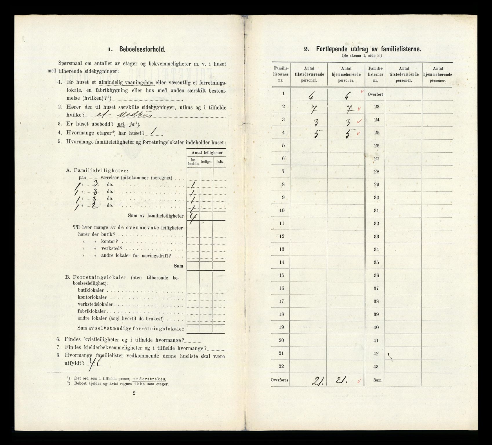 RA, 1910 census for Sandnes, 1910, p. 427