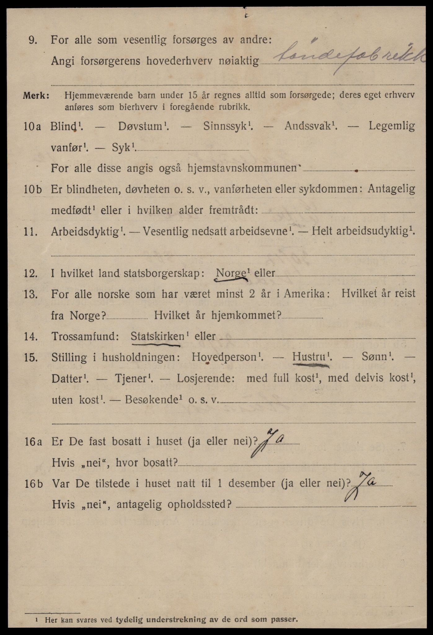 SAT, 1920 census for Ålesund, 1920, p. 26221