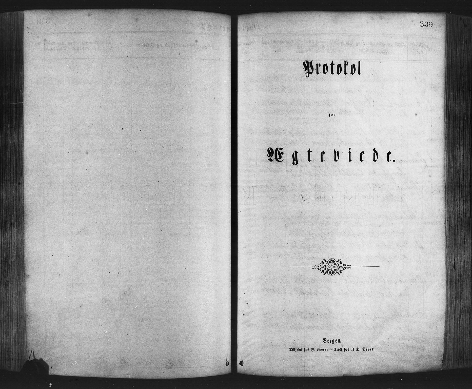 Hamre sokneprestembete, SAB/A-75501/H/Ha/Haa/Haaa/L0015: Parish register (official) no. A 15, 1870-1881, p. 339