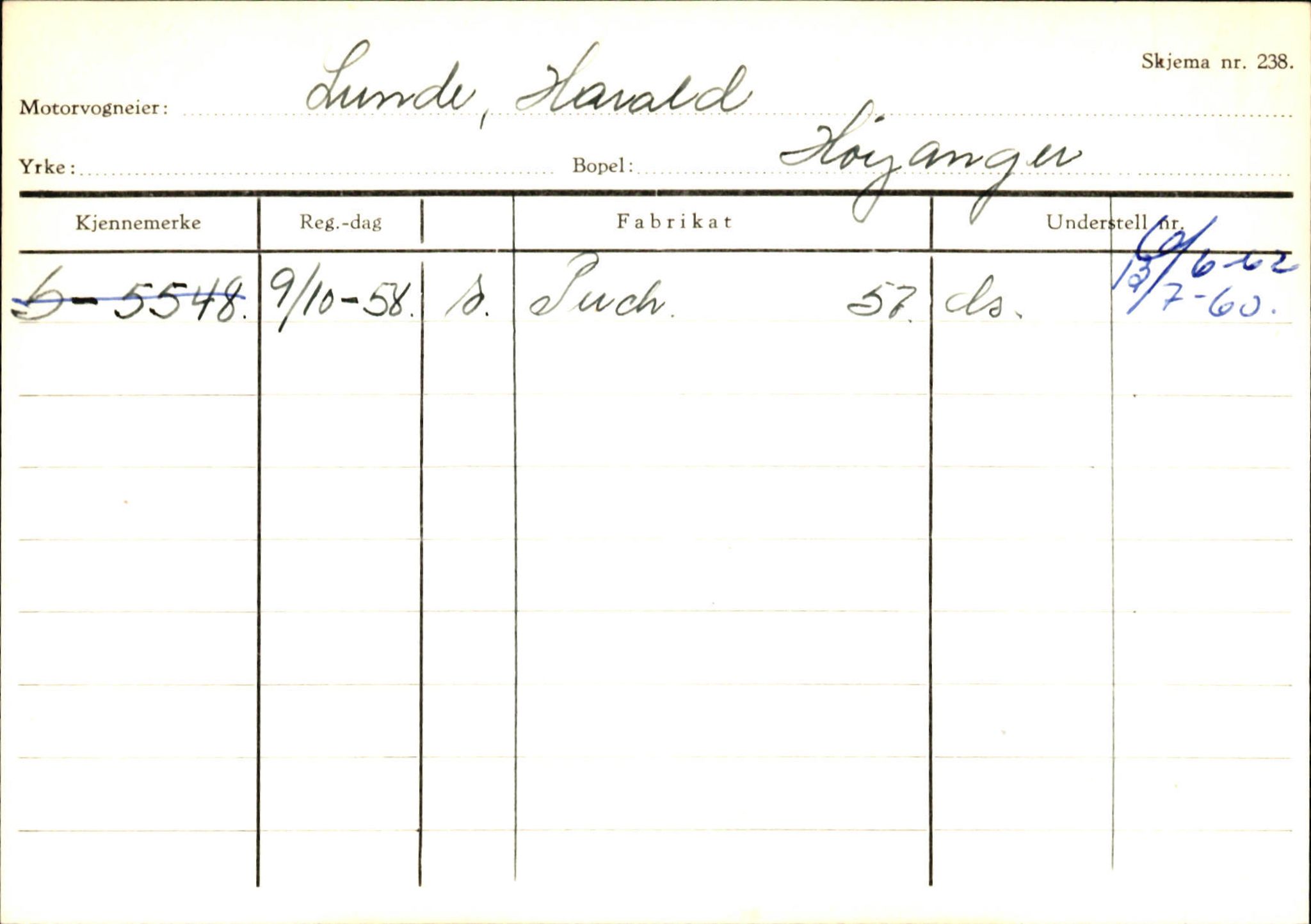 Statens vegvesen, Sogn og Fjordane vegkontor, AV/SAB-A-5301/4/F/L0130: Eigarregister Eid T-Å. Høyanger A-O, 1945-1975, p. 2022