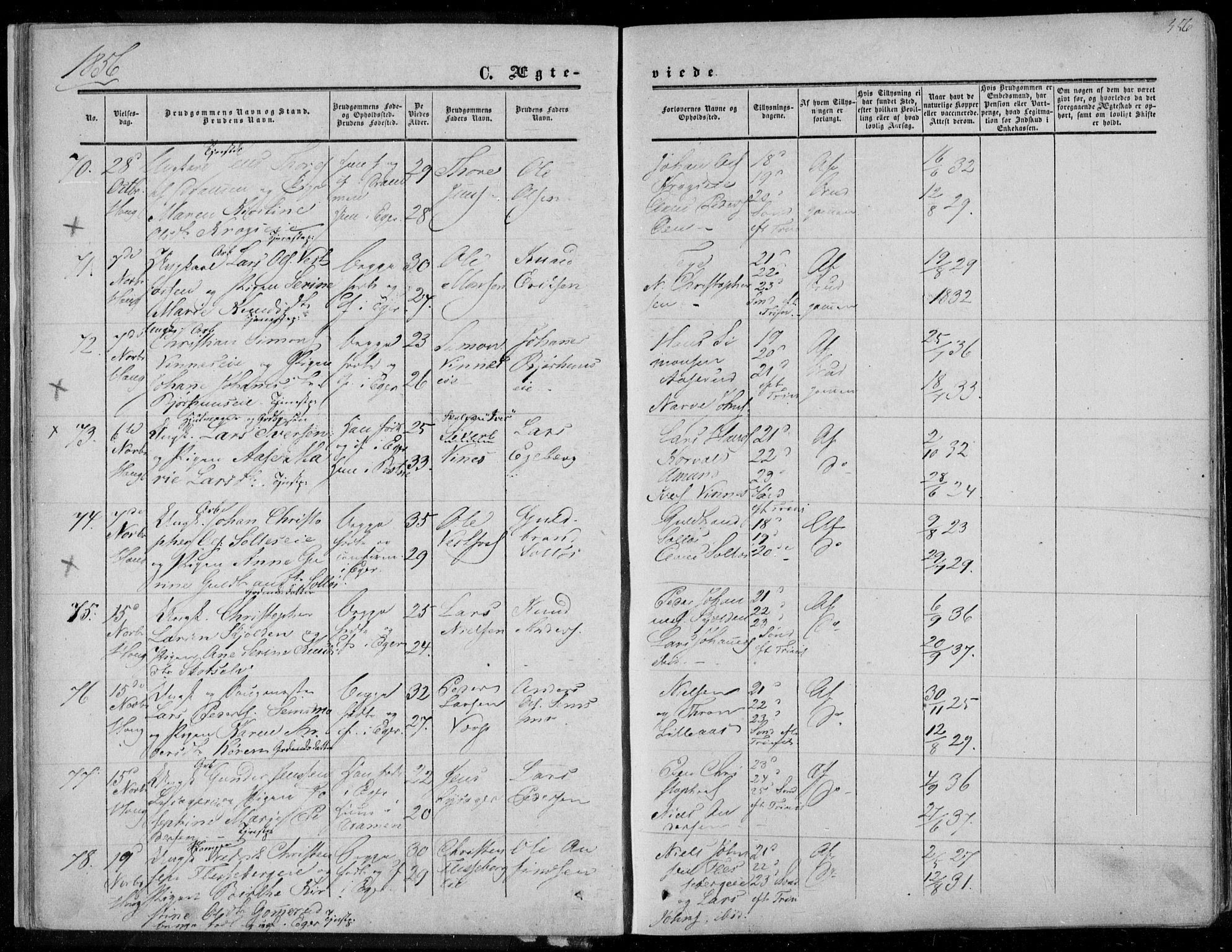 Eiker kirkebøker, SAKO/A-4/F/Fa/L0015b: Parish register (official) no. I 15B, 1854-1860, p. 356