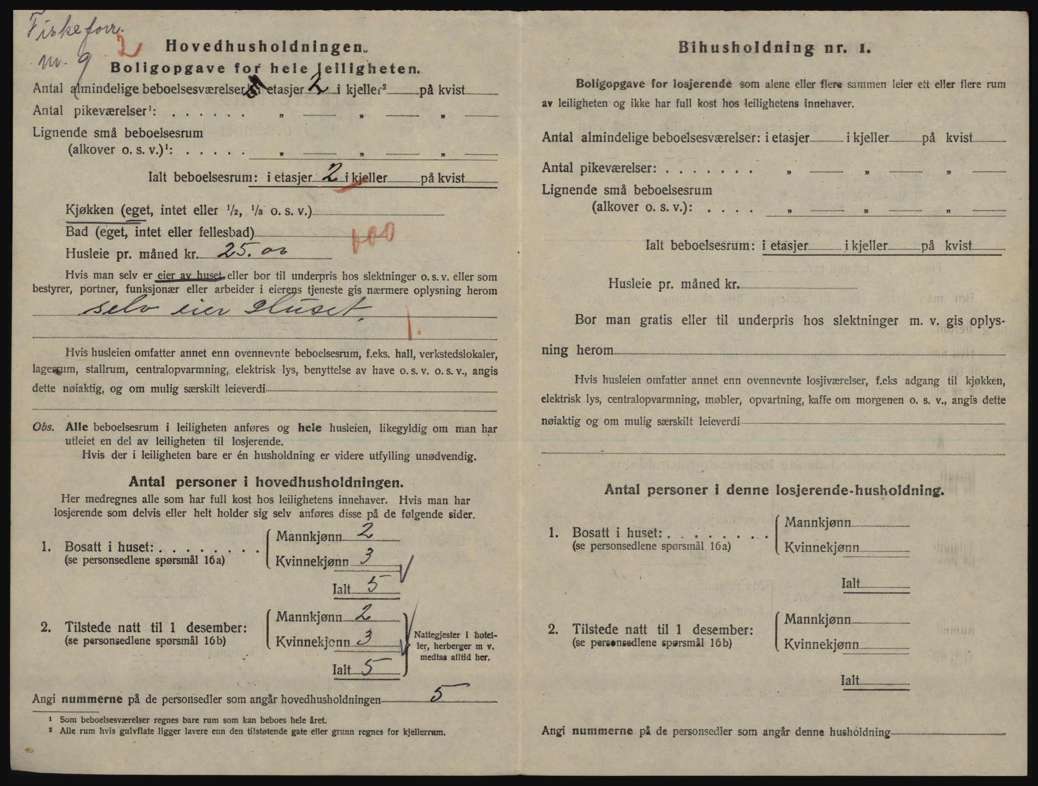 SATØ, 1920 census for Tromsø, 1920, p. 5026