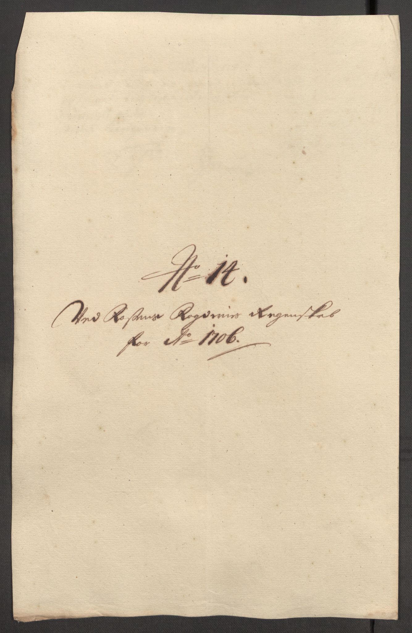 Rentekammeret inntil 1814, Reviderte regnskaper, Fogderegnskap, RA/EA-4092/R57/L3857: Fogderegnskap Fosen, 1706-1707, p. 135