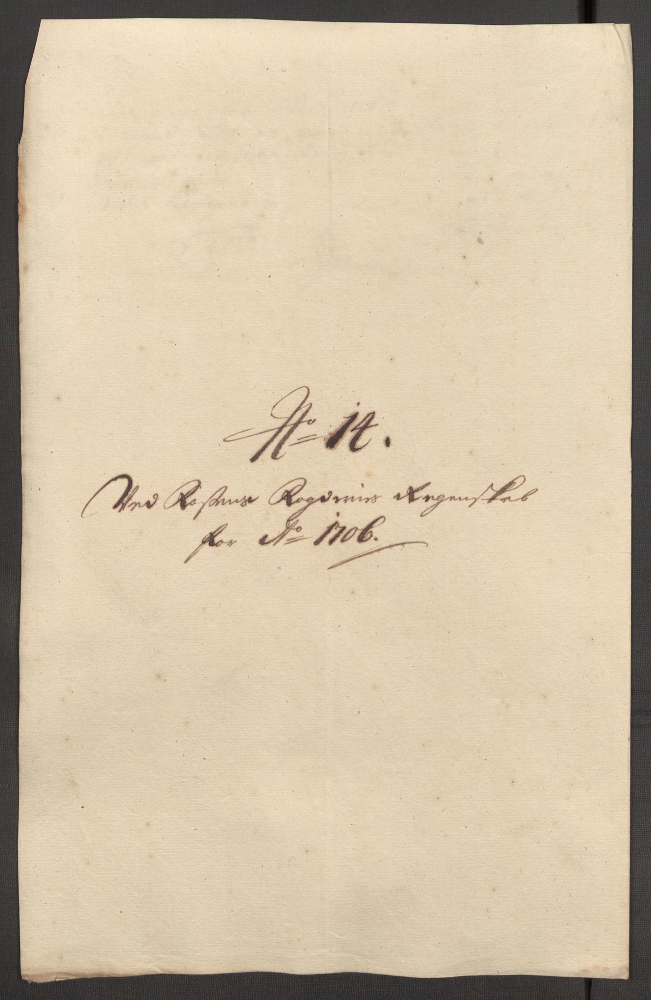 Rentekammeret inntil 1814, Reviderte regnskaper, Fogderegnskap, AV/RA-EA-4092/R57/L3857: Fogderegnskap Fosen, 1706-1707, p. 135