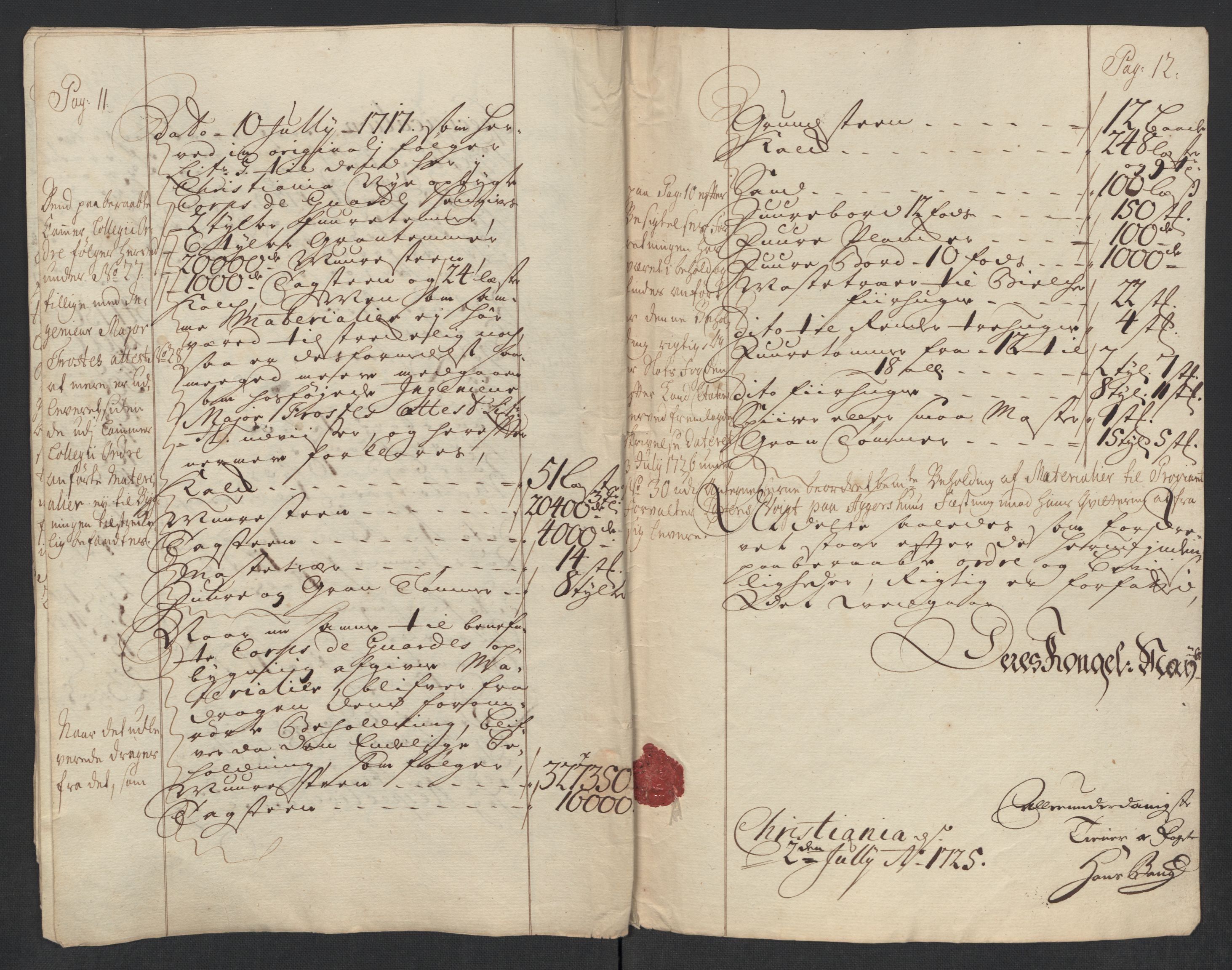 Rentekammeret inntil 1814, Reviderte regnskaper, Fogderegnskap, AV/RA-EA-4092/R10/L0453: Fogderegnskap Aker og Follo, 1715, p. 300