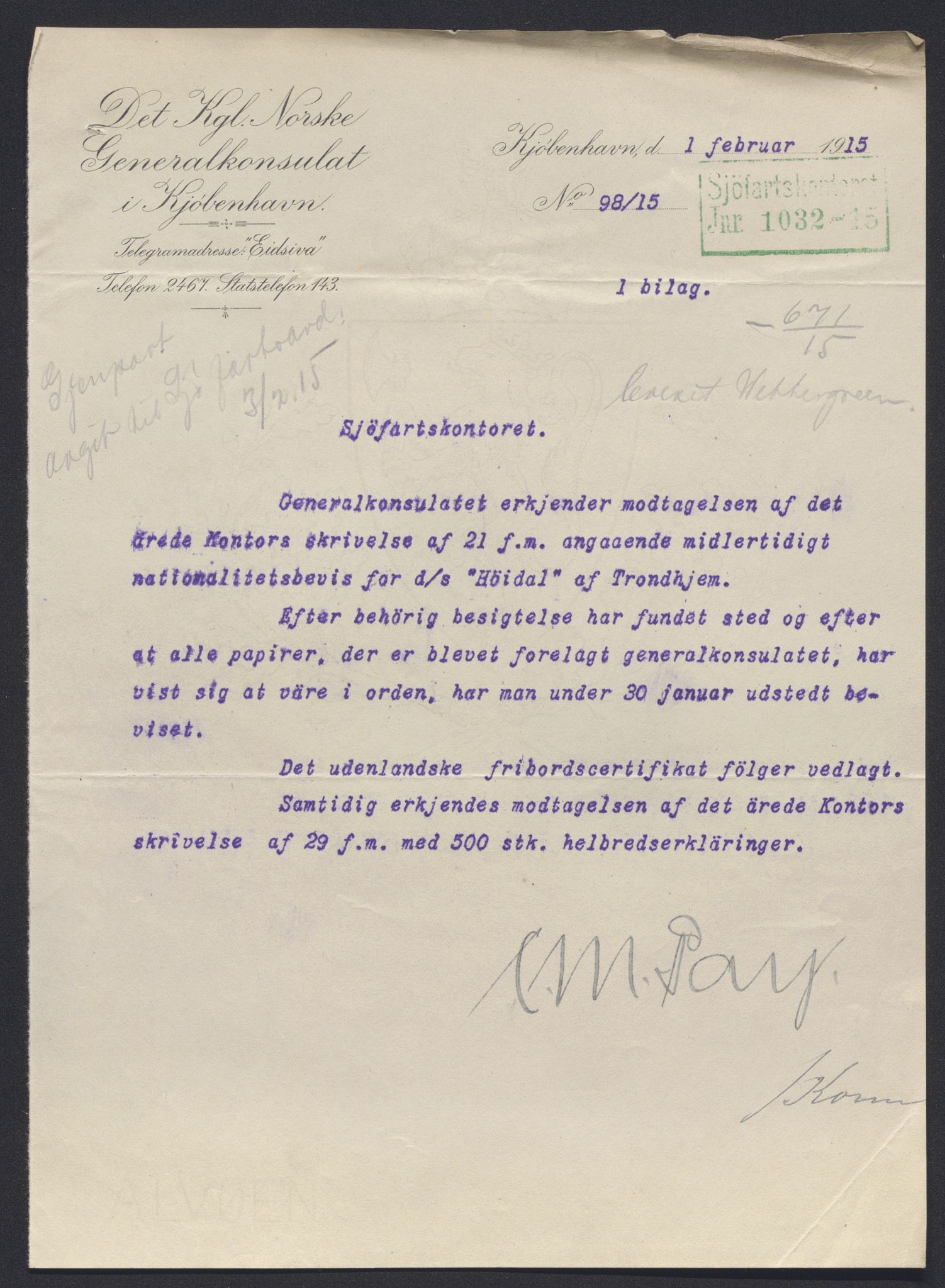 Sjøfartsdirektoratet med forløpere, skipsmapper slettede skip, RA/S-4998/F/Fa/L0597: --, 1875-1932, p. 447