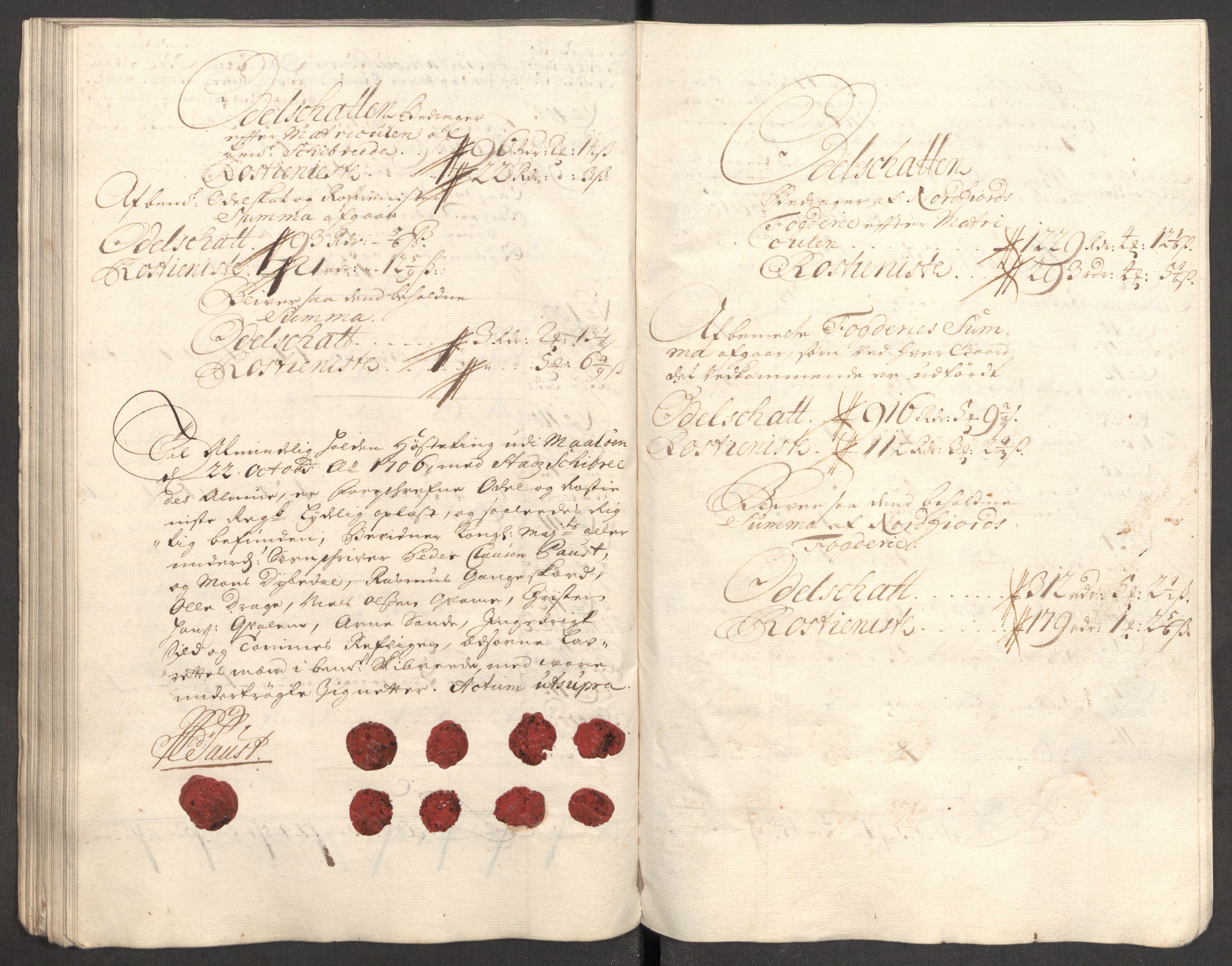 Rentekammeret inntil 1814, Reviderte regnskaper, Fogderegnskap, AV/RA-EA-4092/R53/L3430: Fogderegnskap Sunn- og Nordfjord, 1706-1707, p. 136