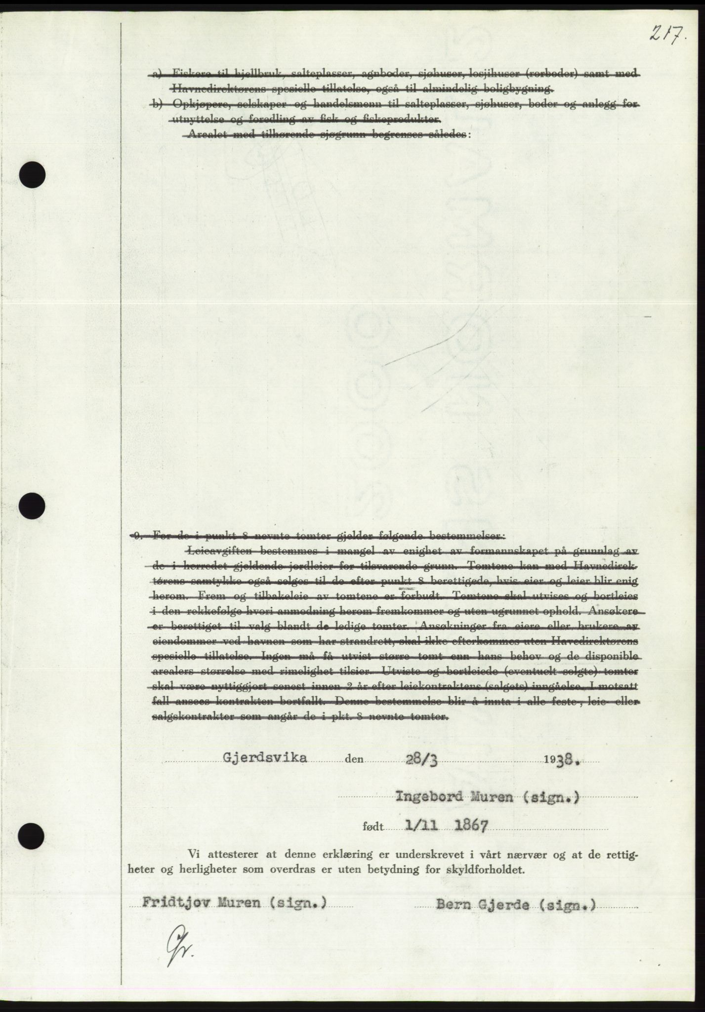 Søre Sunnmøre sorenskriveri, AV/SAT-A-4122/1/2/2C/L0066: Mortgage book no. 60, 1938-1938, Diary no: : 1344/1938