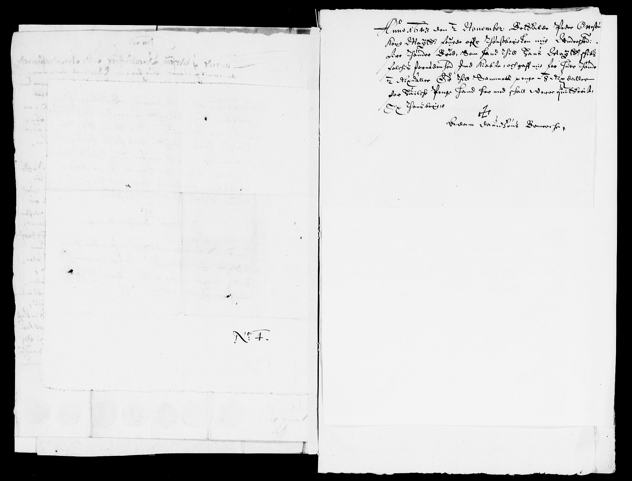 Rentekammeret inntil 1814, Reviderte regnskaper, Lensregnskaper, AV/RA-EA-5023/R/Rb/Rbo/L0024: Tønsberg len, 1642-1644