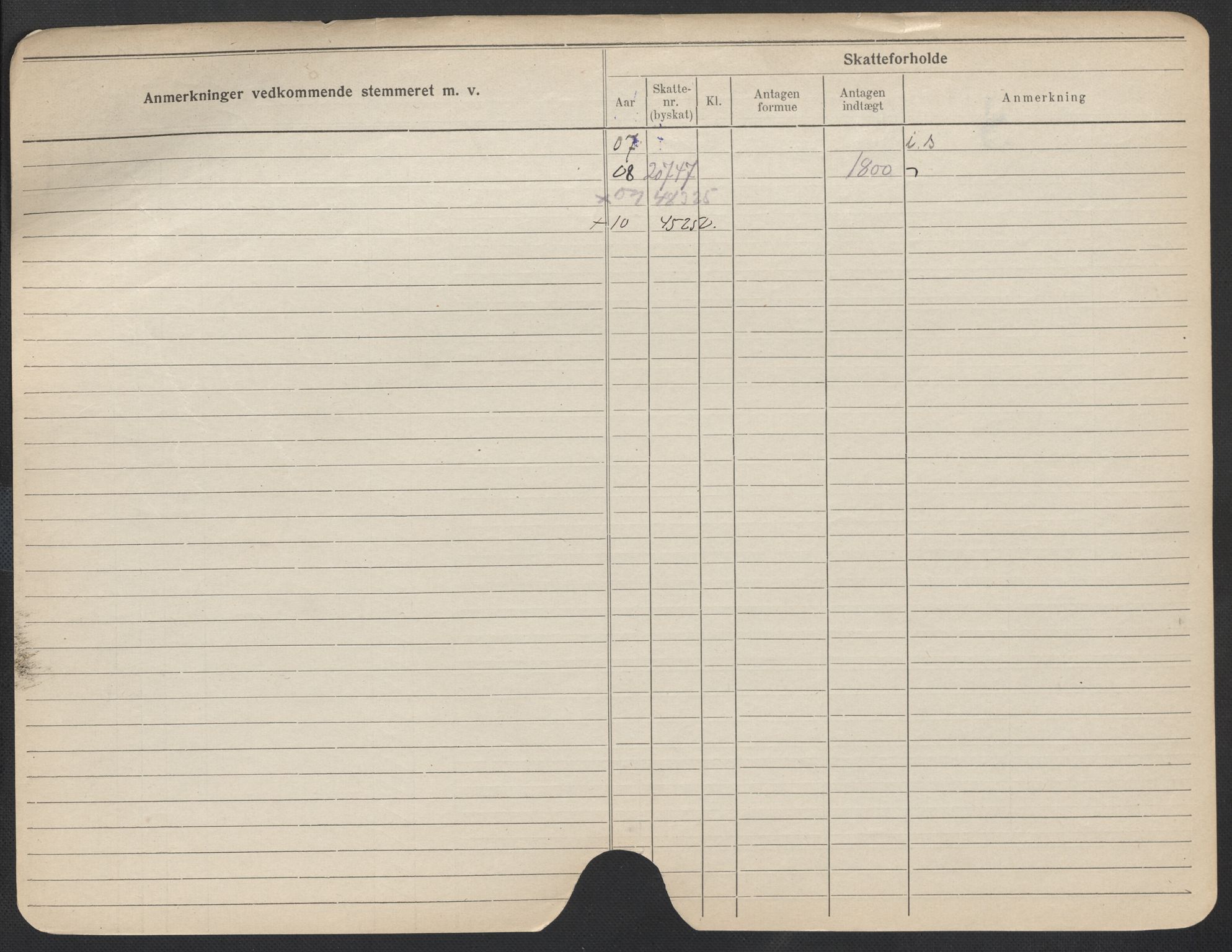 Oslo folkeregister, Registerkort, SAO/A-11715/F/Fa/Fac/L0011: Menn, 1906-1914, p. 801b