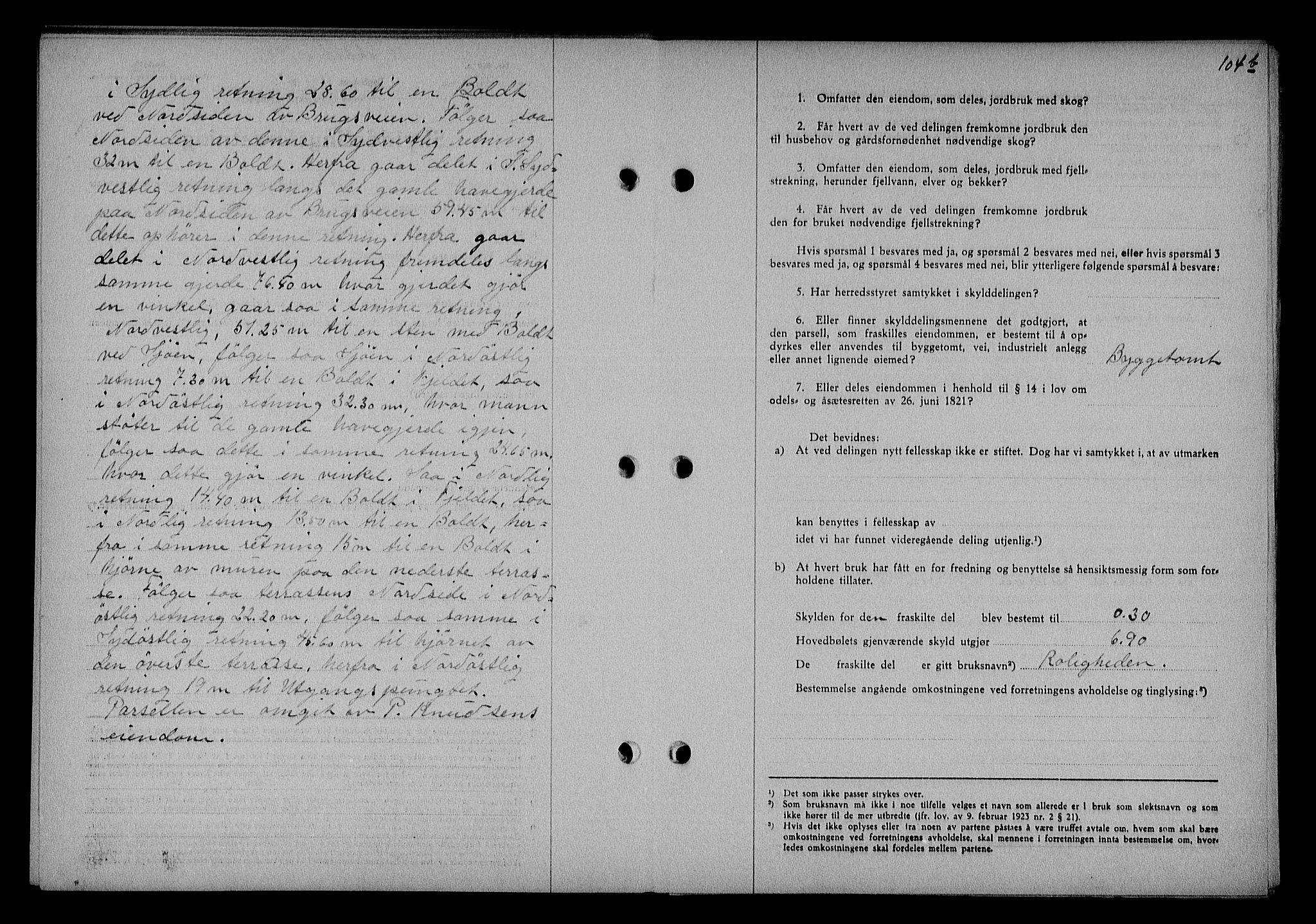 Nedenes sorenskriveri, AV/SAK-1221-0006/G/Gb/Gba/L0043: Mortgage book no. 39, 1936-1937, Diary no: : 1101/1936