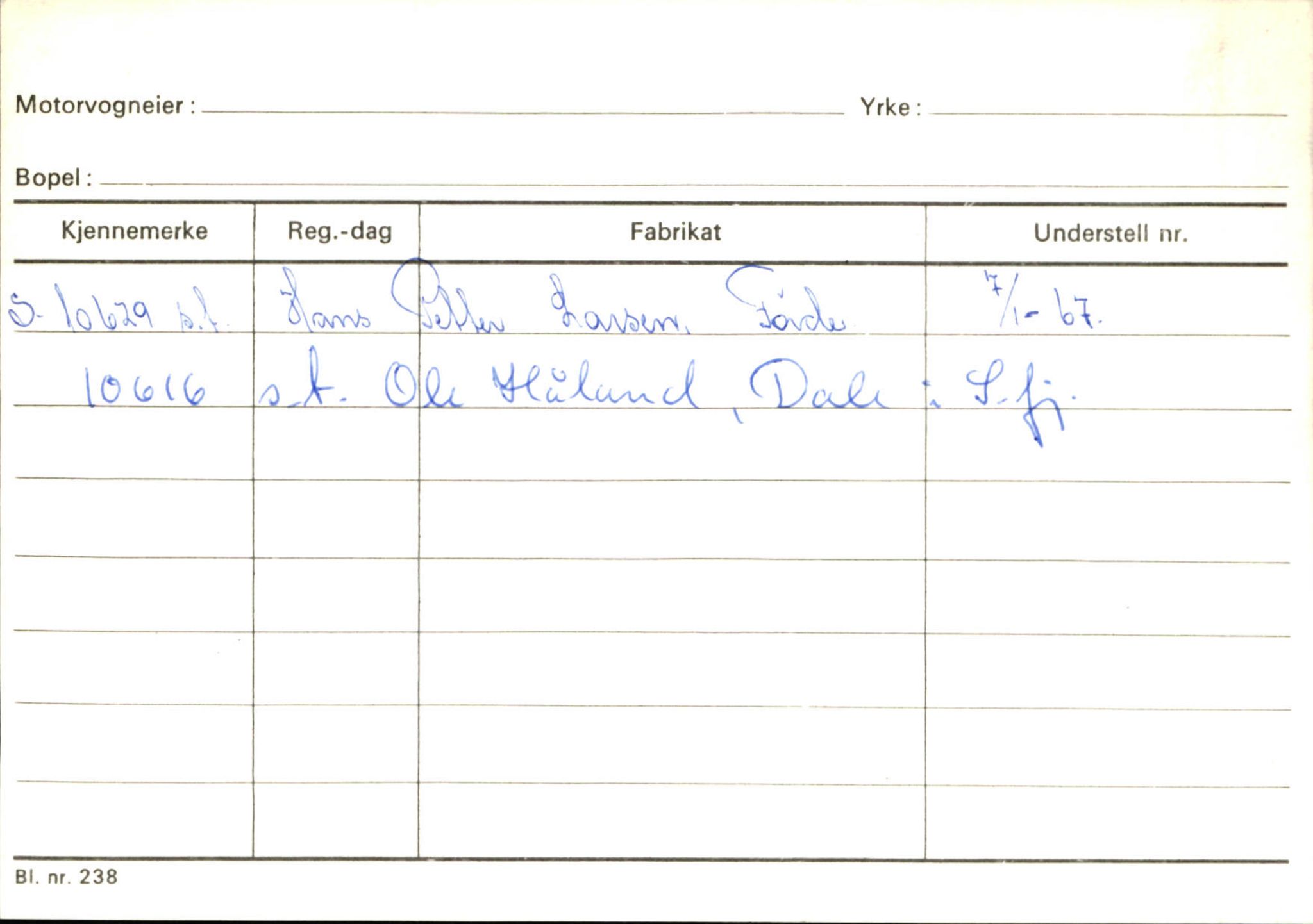 Statens vegvesen, Sogn og Fjordane vegkontor, AV/SAB-A-5301/4/F/L0126: Eigarregister Fjaler M-Å. Leikanger A-Å, 1945-1975, p. 432