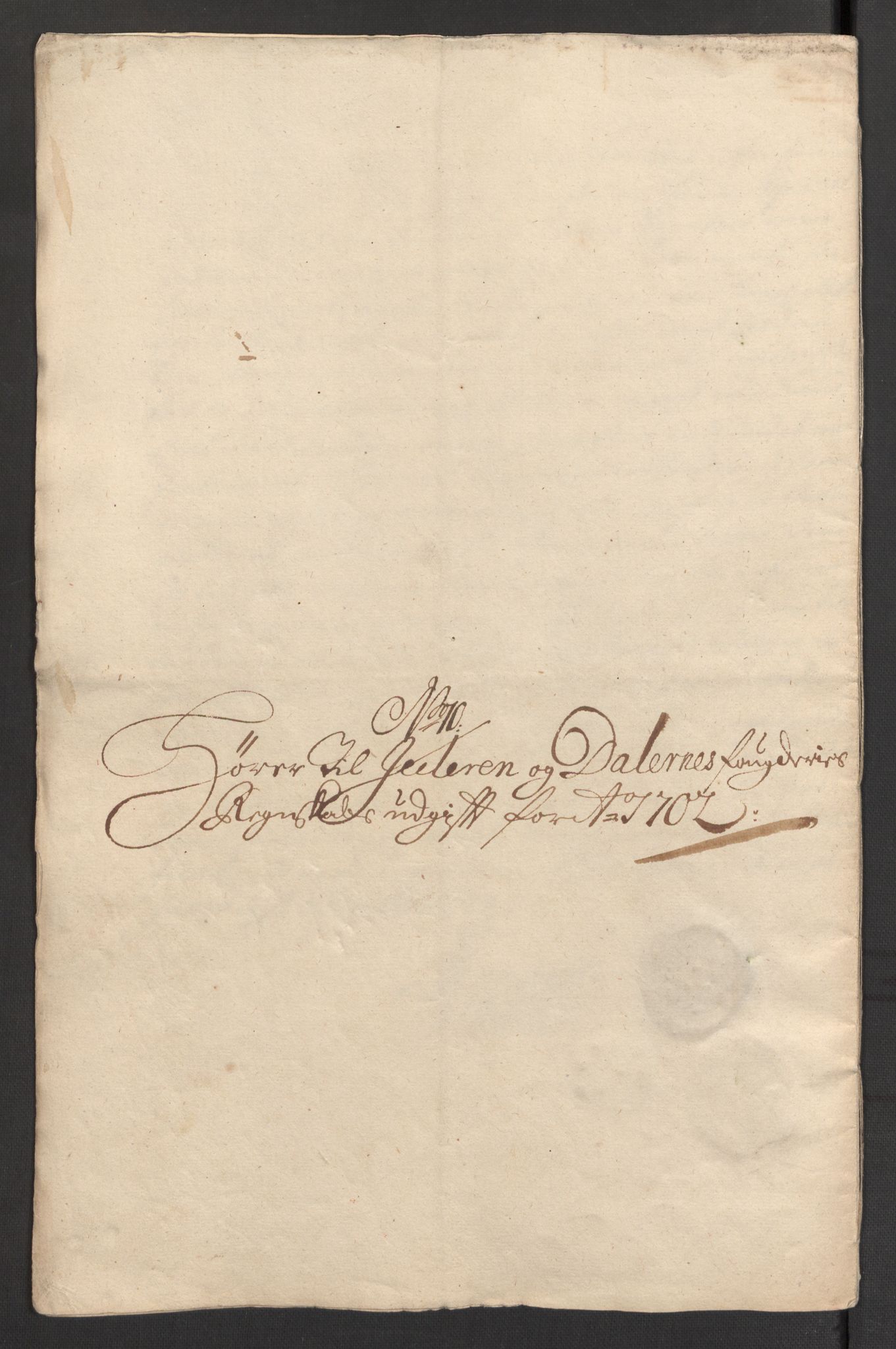 Rentekammeret inntil 1814, Reviderte regnskaper, Fogderegnskap, AV/RA-EA-4092/R46/L2731: Fogderegnskap Jæren og Dalane, 1700-1702, p. 464