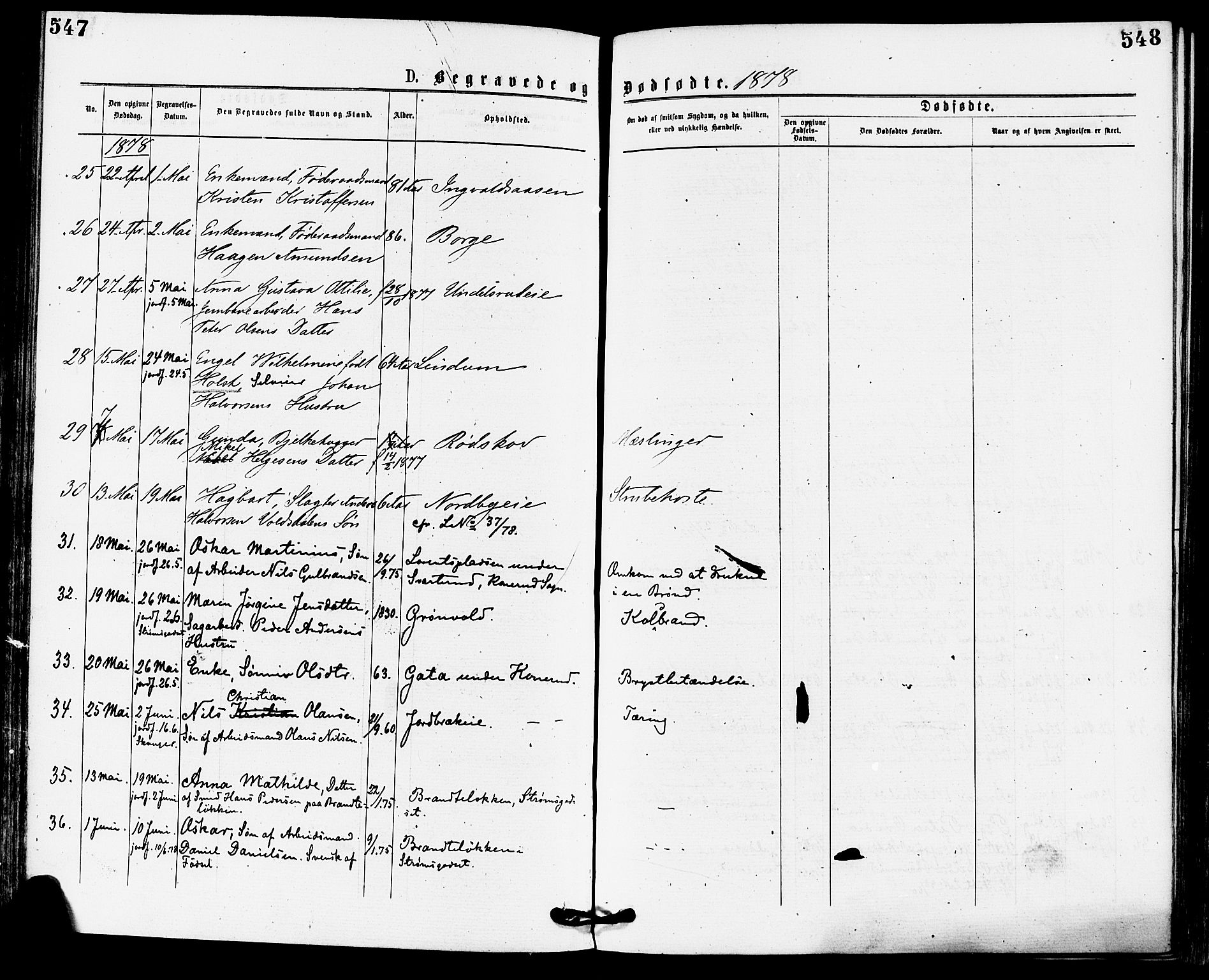 Skoger kirkebøker, SAKO/A-59/F/Fa/L0005: Parish register (official) no. I 5, 1873-1884, p. 547-548