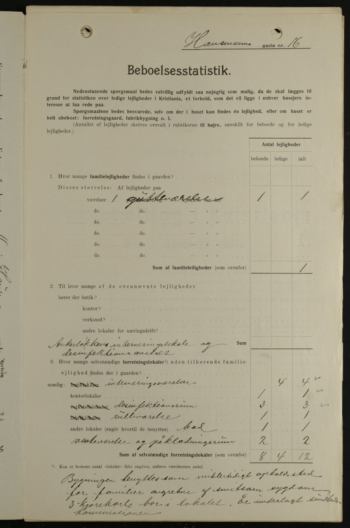 OBA, Municipal Census 1908 for Kristiania, 1908, p. 31729