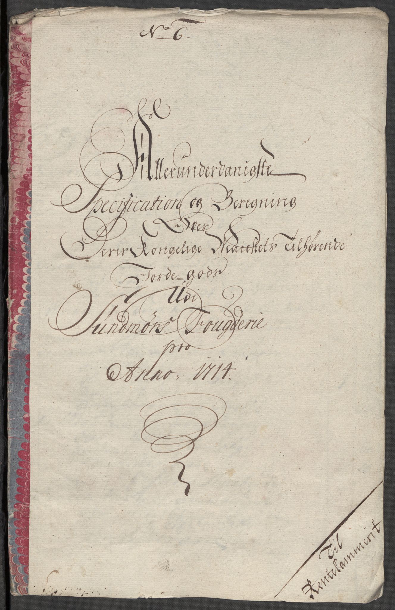 Rentekammeret inntil 1814, Reviderte regnskaper, Fogderegnskap, RA/EA-4092/R54/L3566: Fogderegnskap Sunnmøre, 1714, p. 183