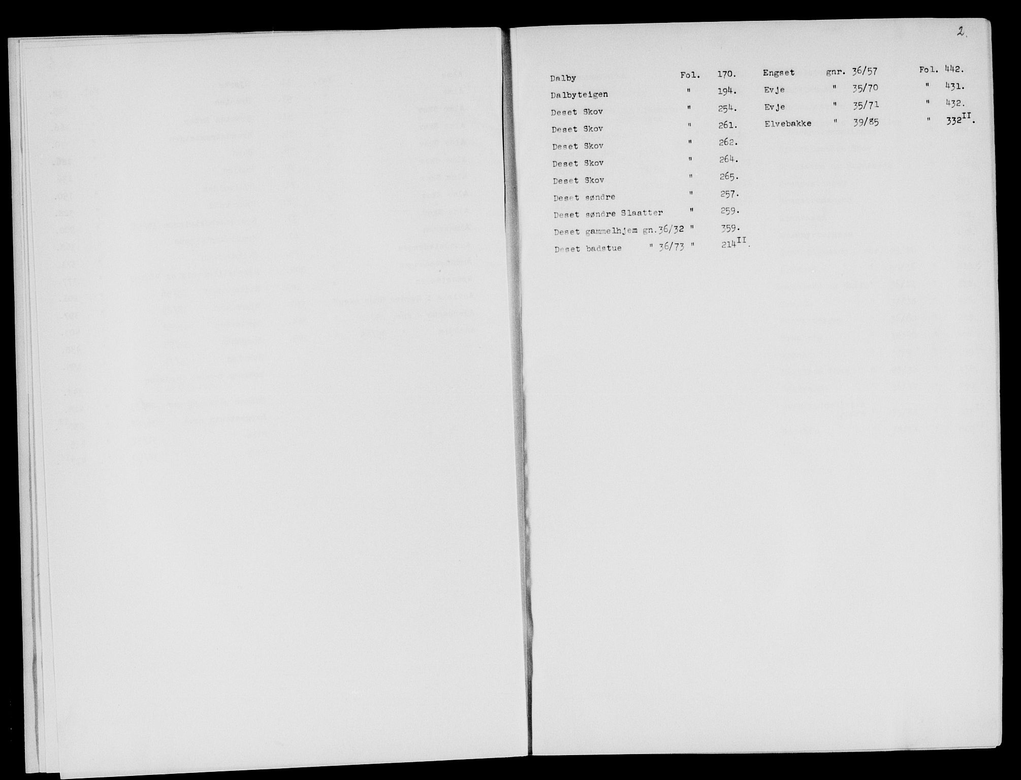 Sør-Østerdal sorenskriveri, SAH/TING-018/H/Ha/Hac/L0051A: Mortgage register no. 2A, 1894-1954, p. 2