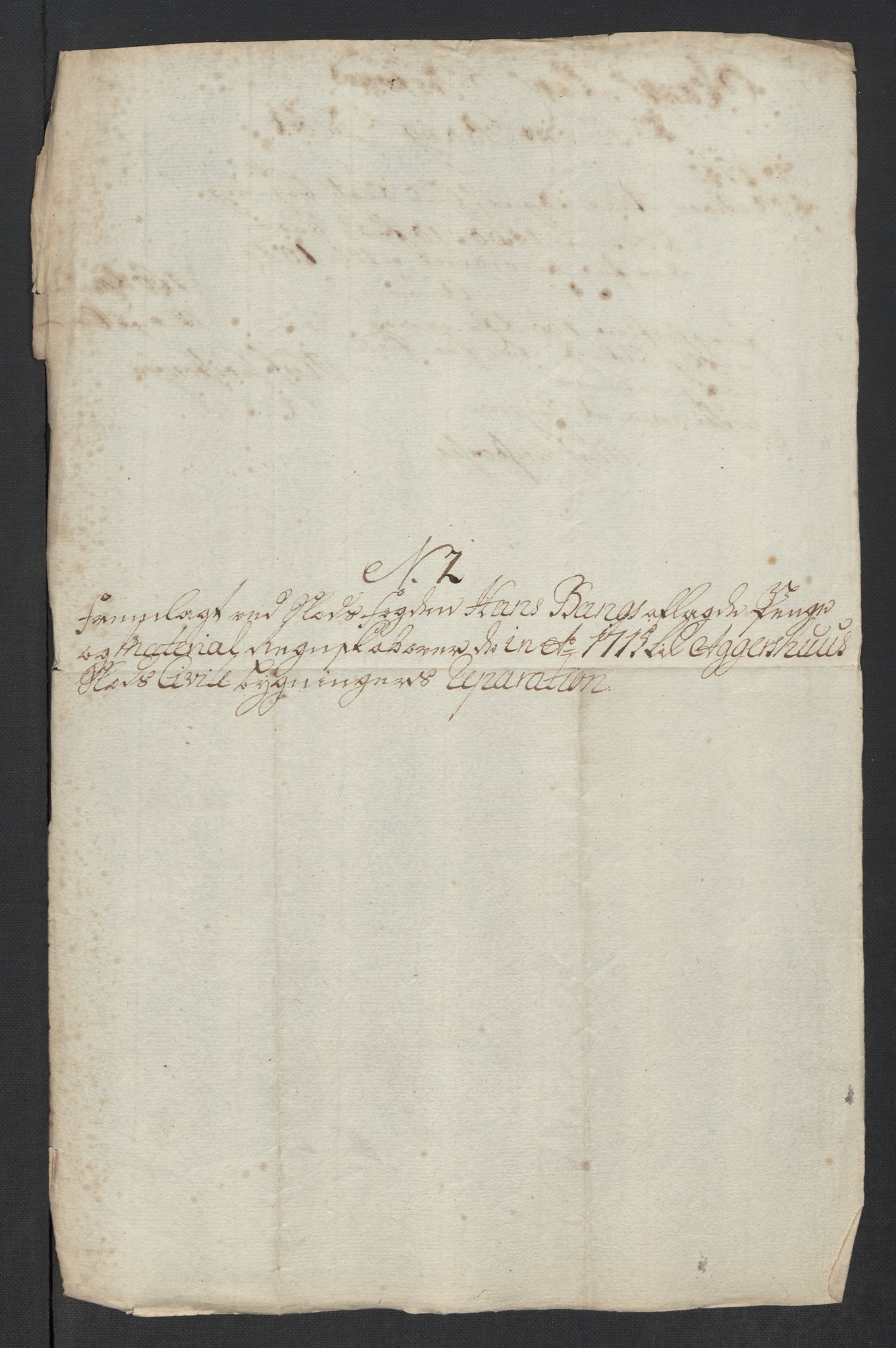 Rentekammeret inntil 1814, Reviderte regnskaper, Fogderegnskap, AV/RA-EA-4092/R10/L0453: Fogderegnskap Aker og Follo, 1715, p. 309