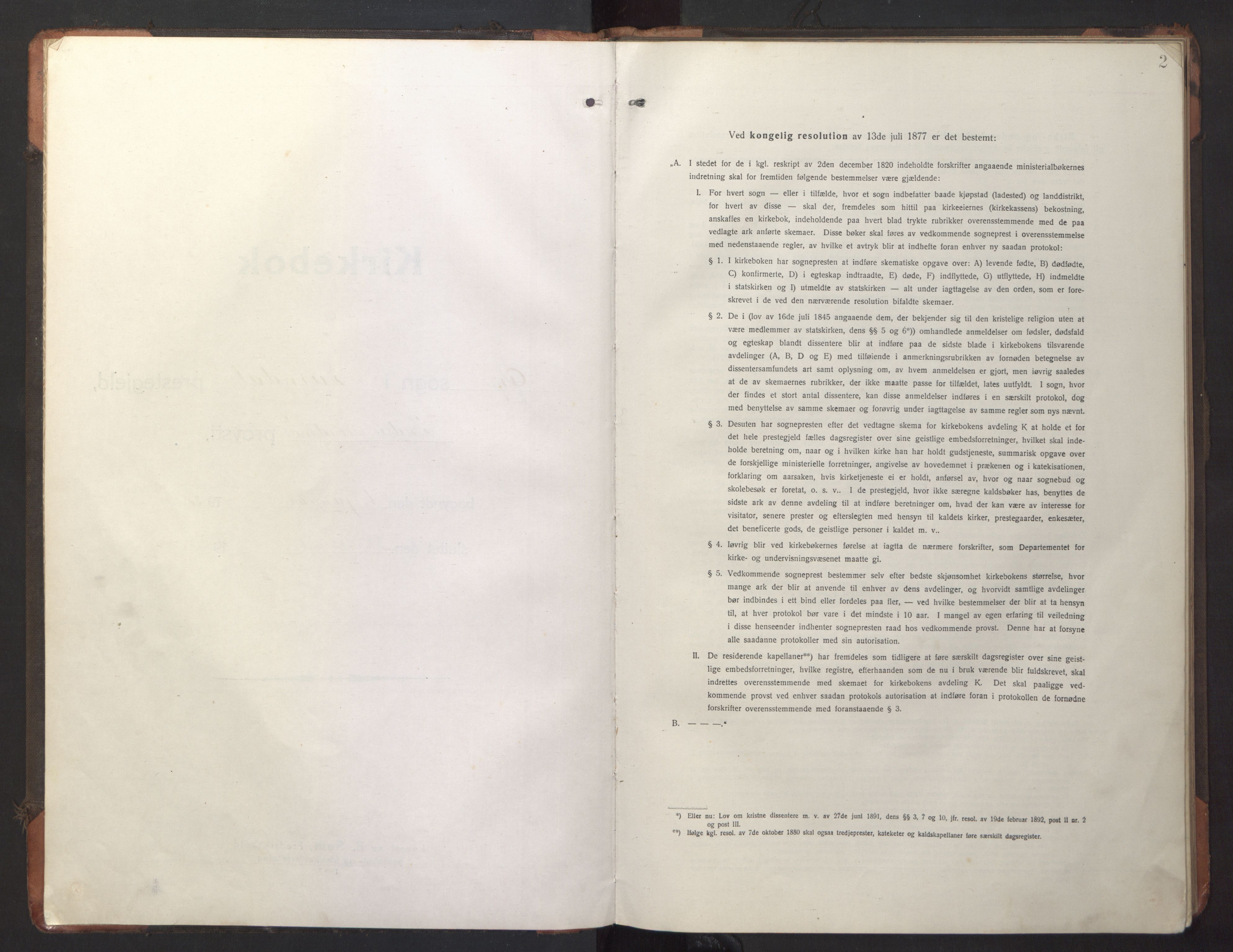 Ministerialprotokoller, klokkerbøker og fødselsregistre - Møre og Romsdal, AV/SAT-A-1454/595/L1054: Parish register (copy) no. 595C06, 1920-1948, p. 2