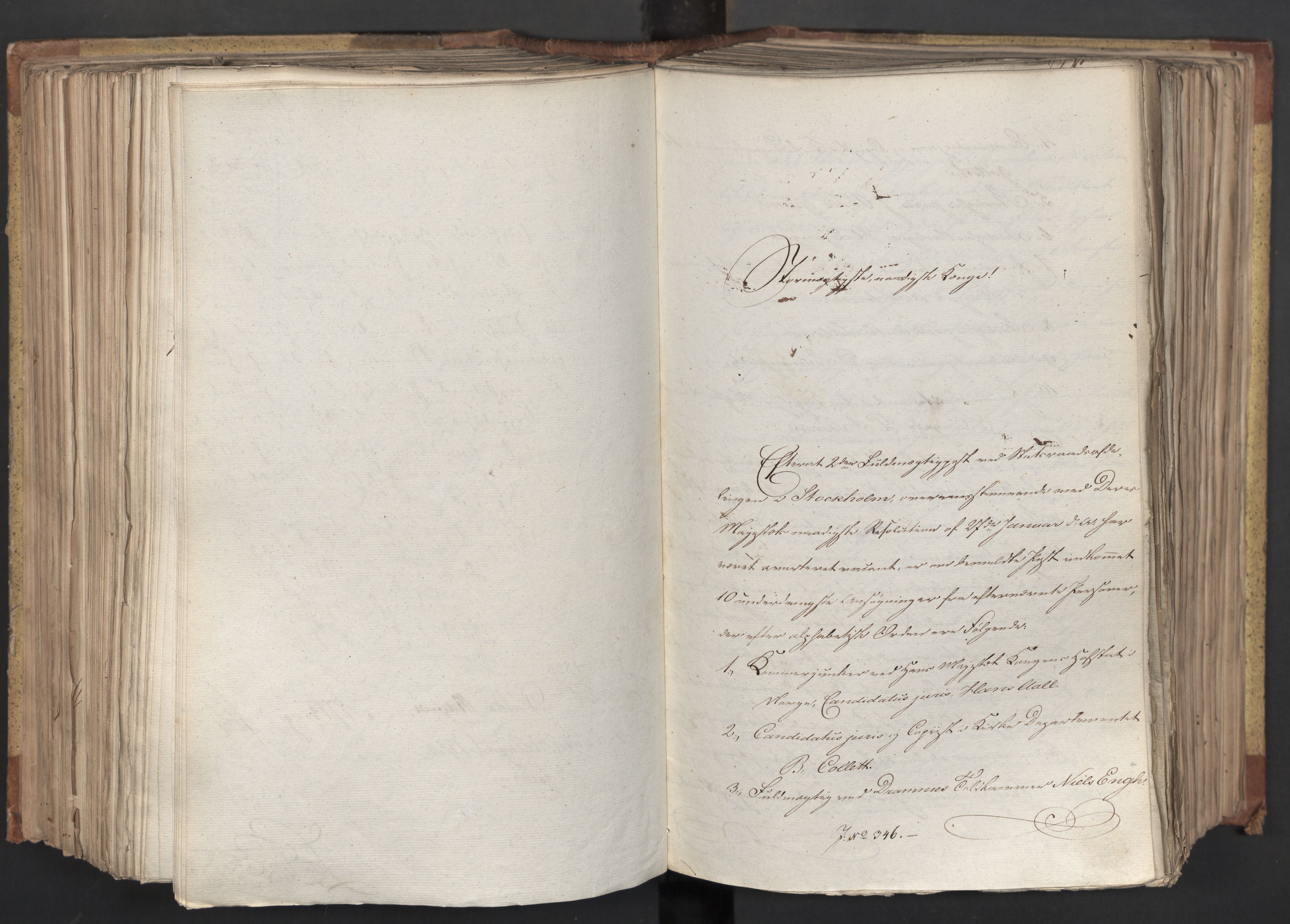 Statsrådsavdelingen i Stockholm, AV/RA-S-1003/D/Da/L0066: Regjeringsinnstillinger nr. 240-449, 1830, p. 400