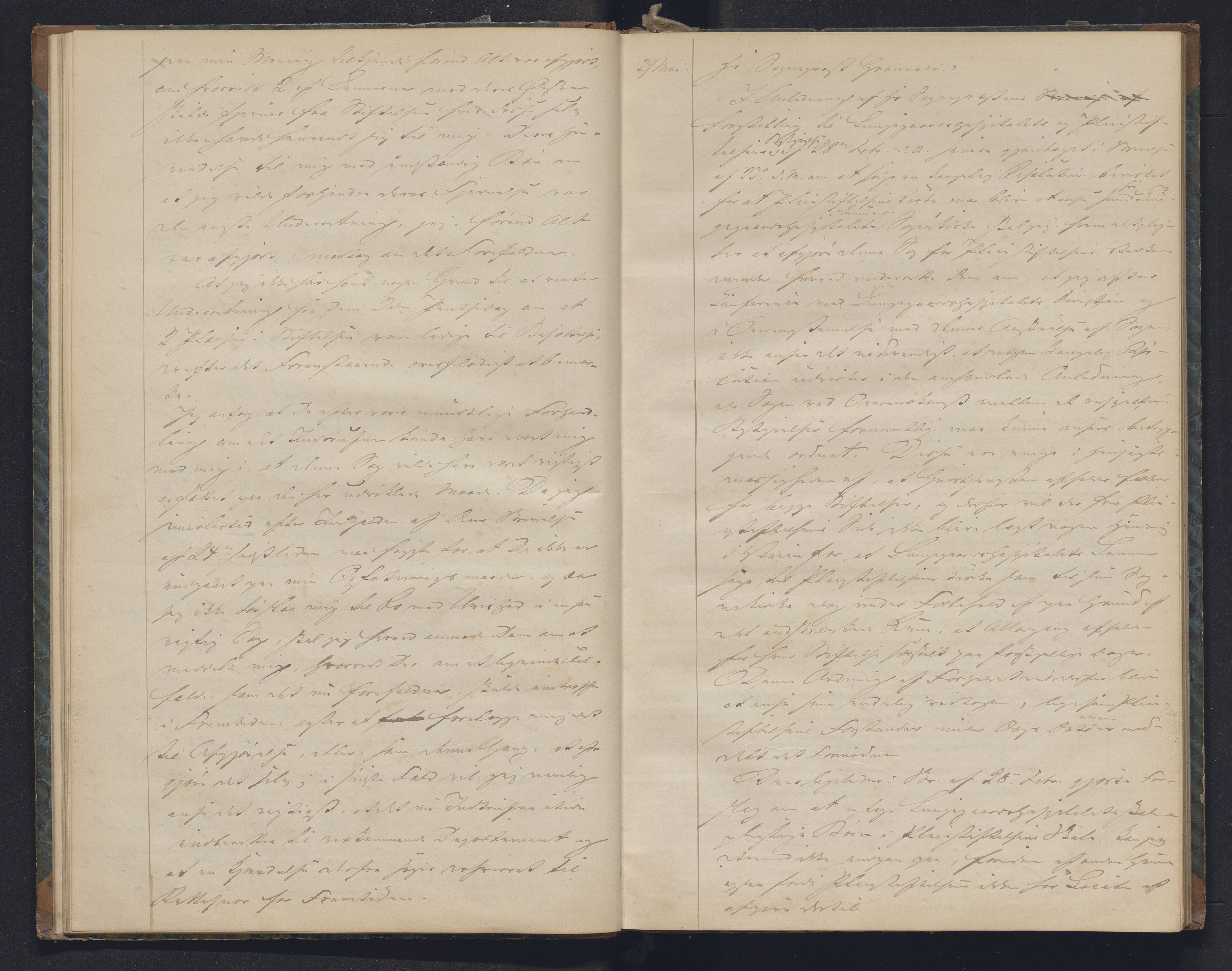 Lepraarkiver - Overlegen for den spedalske sykdom, AV/SAB-A-61001/B.b/L0006: Kopibok, 1860-1874