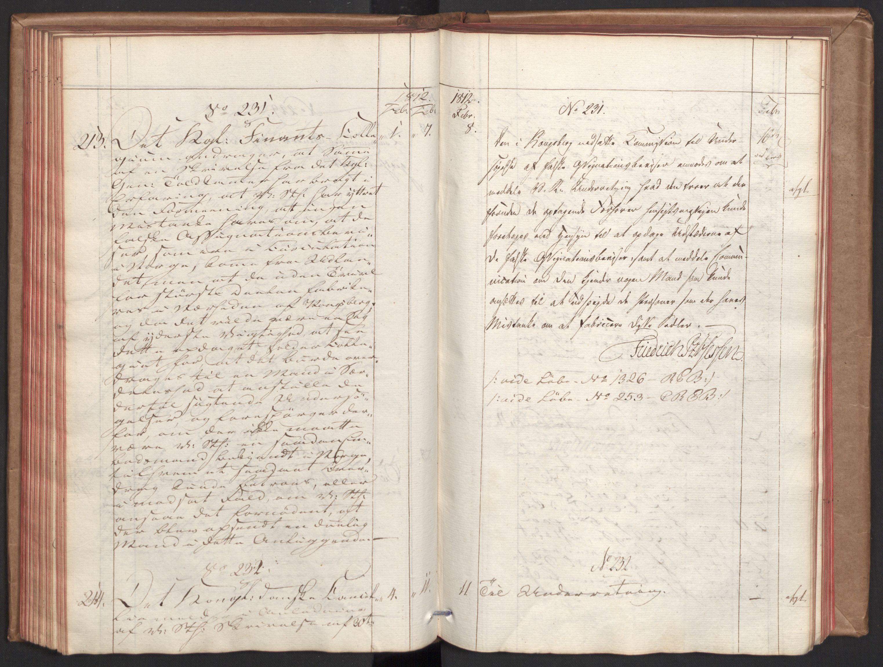 Stattholderembetet 1810-1814, 2. kontor (Kontor B), AV/RA-EA-5432/Aa/L0001: Kollegial referatprotokoll,  j.nr. 1-283,  l.nr. 1-327, 1810-1812, p. 131