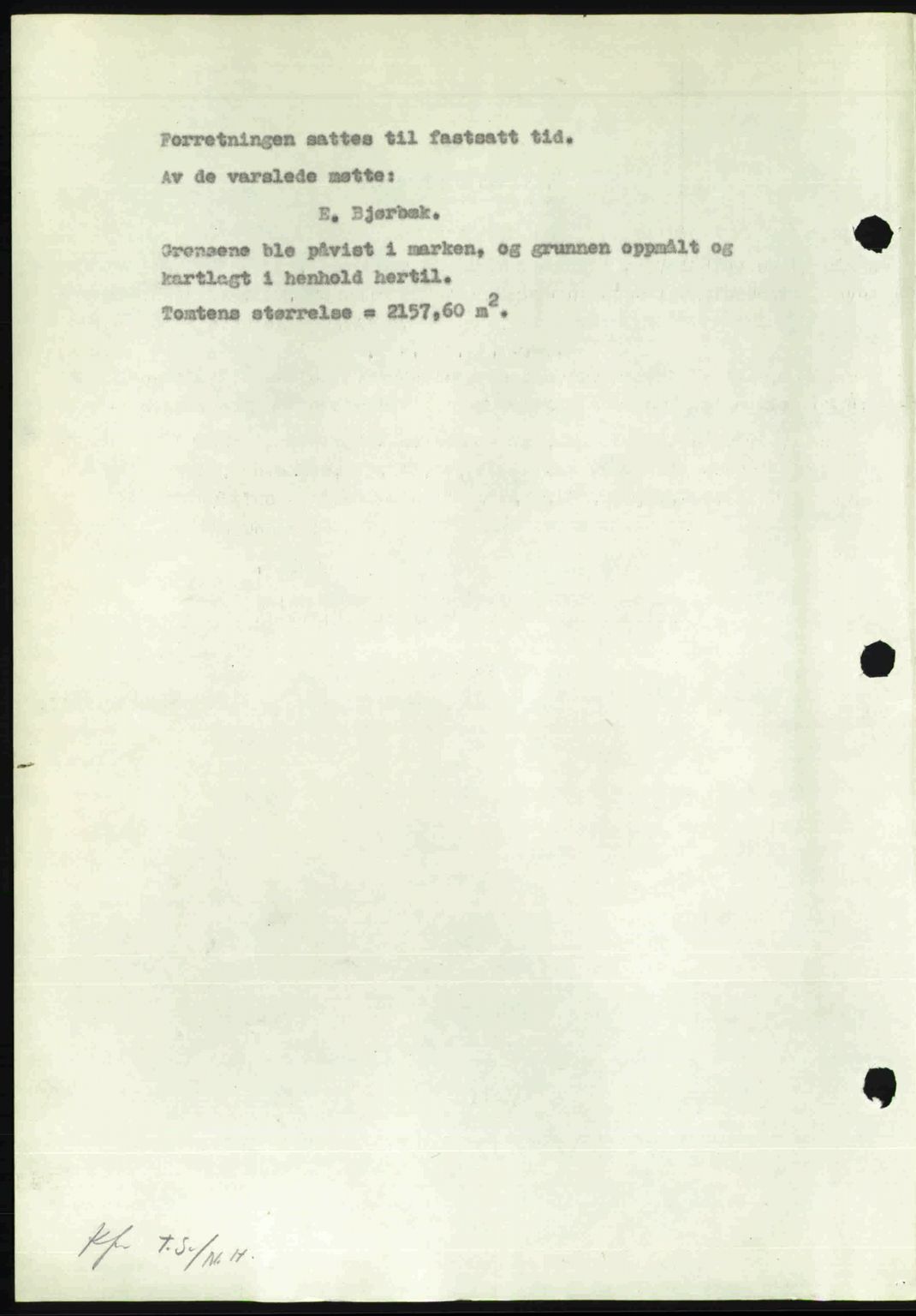 Nordmøre sorenskriveri, AV/SAT-A-4132/1/2/2Ca: Mortgage book no. A106, 1947-1947, Diary no: : 2661/1947