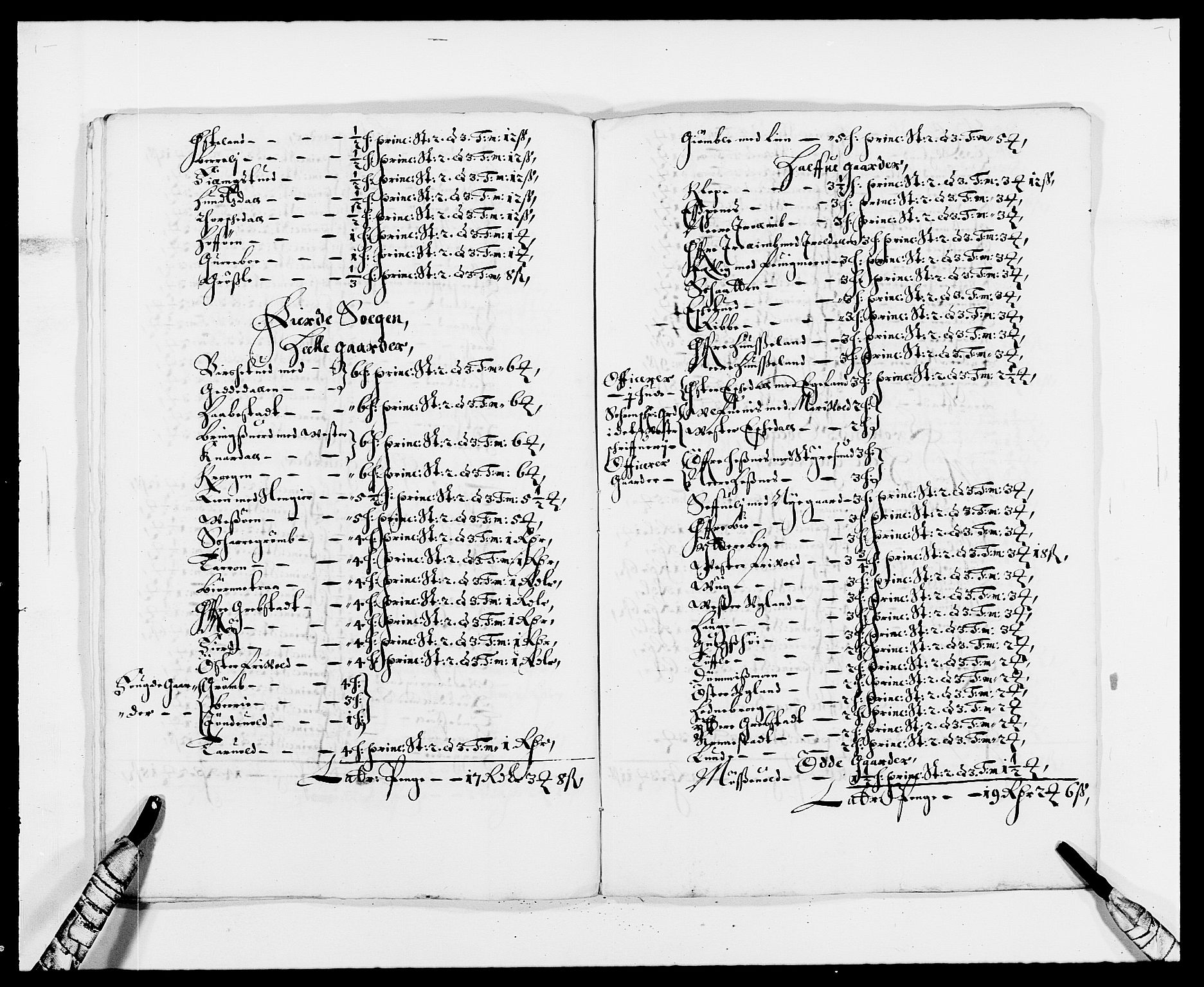 Rentekammeret inntil 1814, Reviderte regnskaper, Fogderegnskap, RA/EA-4092/R39/L2296: Fogderegnskap Nedenes, 1664-1666, p. 350