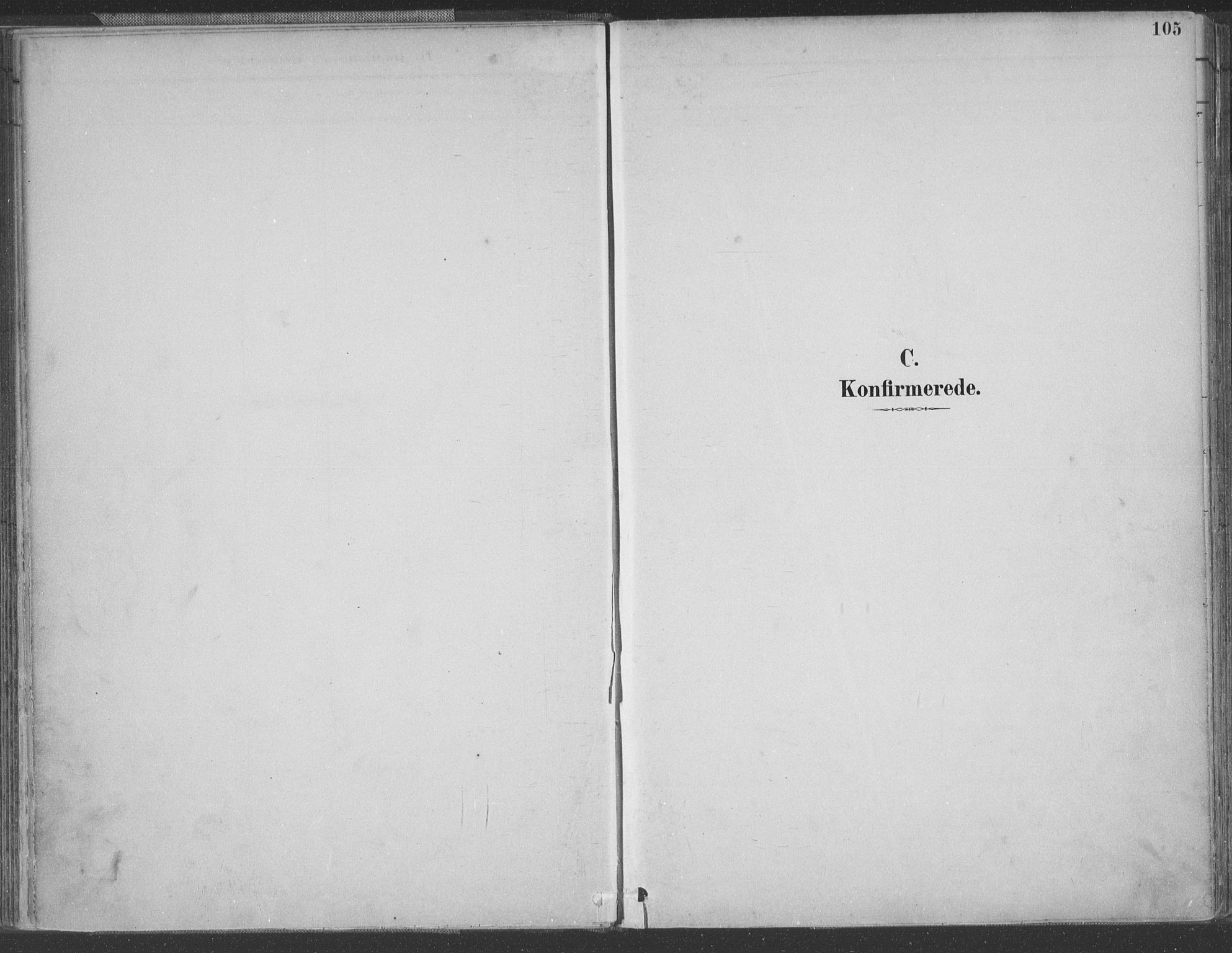 Vestre Moland sokneprestkontor, SAK/1111-0046/F/Fa/Fab/L0009: Parish register (official) no. A 9, 1884-1899, p. 105