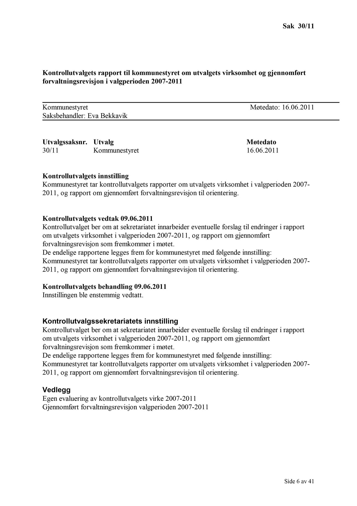 Klæbu Kommune, TRKO/KK/01-KS/L004: Kommunestyret - Møtedokumenter, 2011, p. 1268