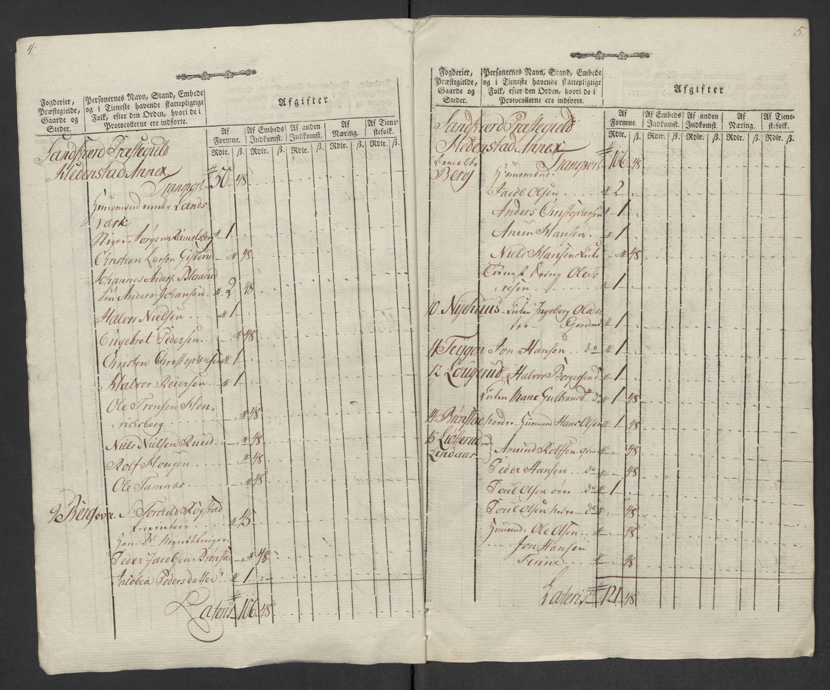 Rentekammeret inntil 1814, Reviderte regnskaper, Mindre regnskaper, AV/RA-EA-4068/Rf/Rfe/L0031: Nordmøre fogderi, Numedal og Sandsvær fogderi, 1789, p. 346