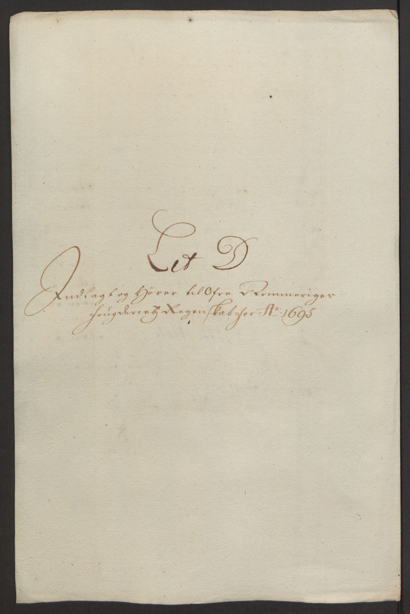 Rentekammeret inntil 1814, Reviderte regnskaper, Fogderegnskap, AV/RA-EA-4092/R12/L0707: Fogderegnskap Øvre Romerike, 1695, p. 53