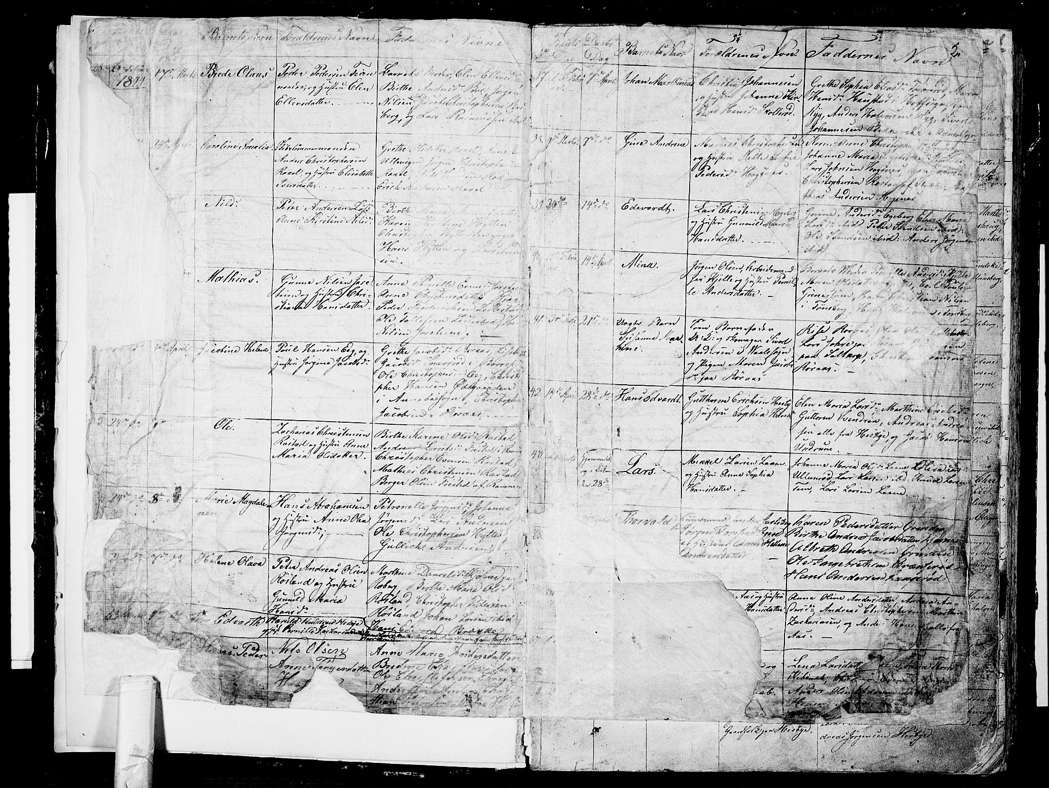 Sem kirkebøker, AV/SAKO-A-5/G/Ga/L0003: Parish register (copy) no. I 3, 1844-1855, p. 2