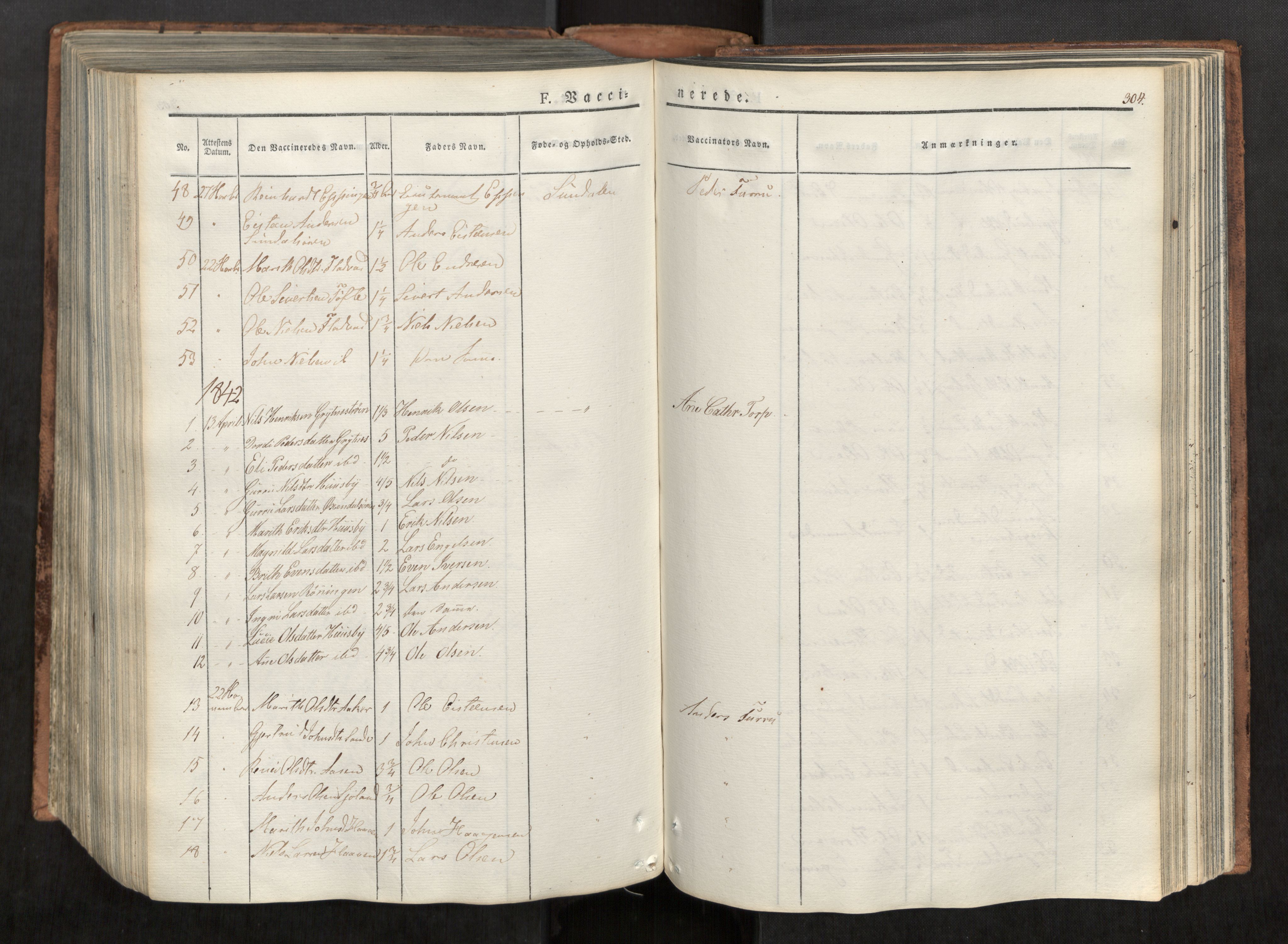 Ministerialprotokoller, klokkerbøker og fødselsregistre - Møre og Romsdal, AV/SAT-A-1454/590/L1012: Parish register (official) no. 590A04, 1832-1846, p. 304